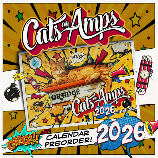 Cats on Amps - Calendar 2026 (Calendar)