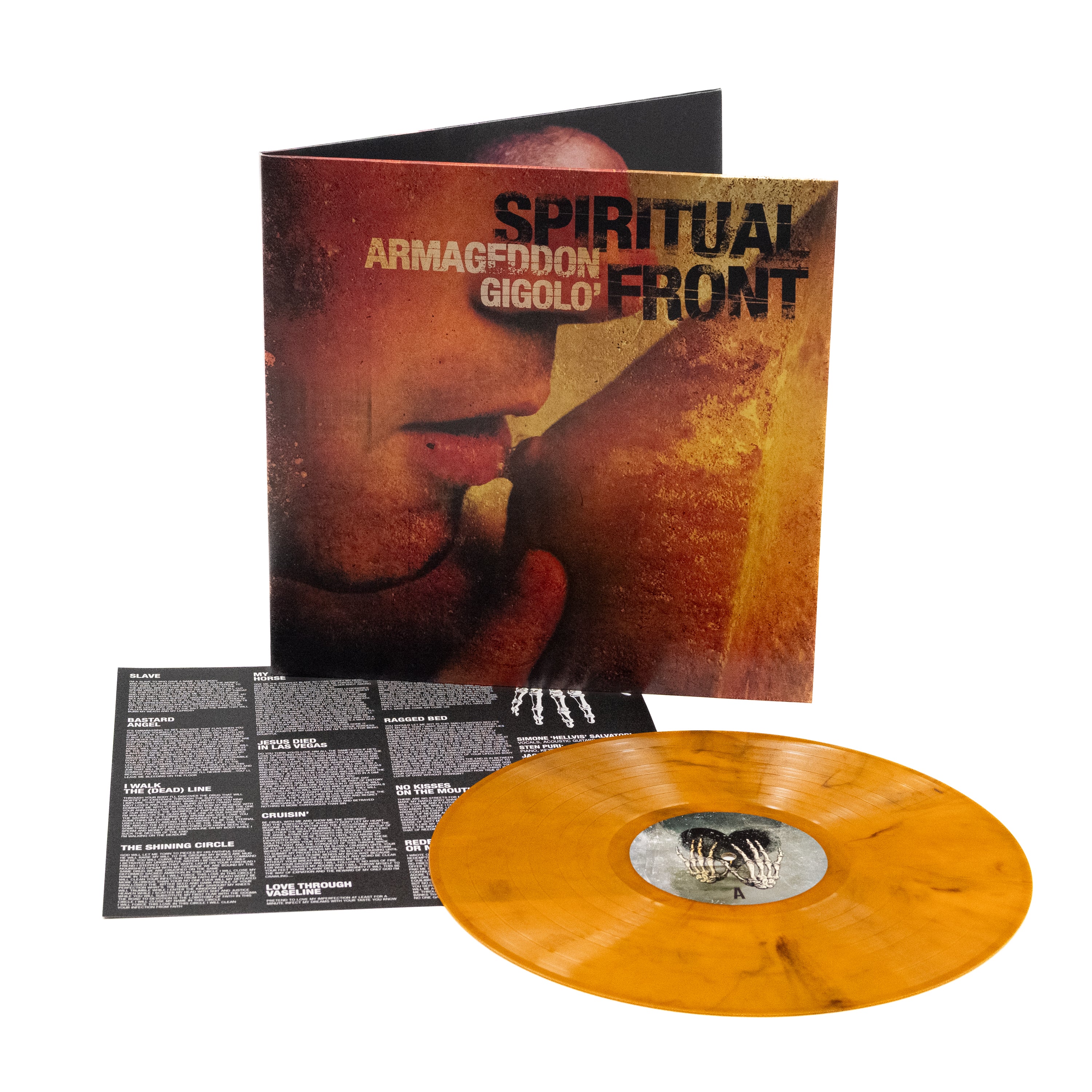 Spiritual Front - Armageddon Gigolo (Vinyl Gatefold LP - Orange/Black Marble)