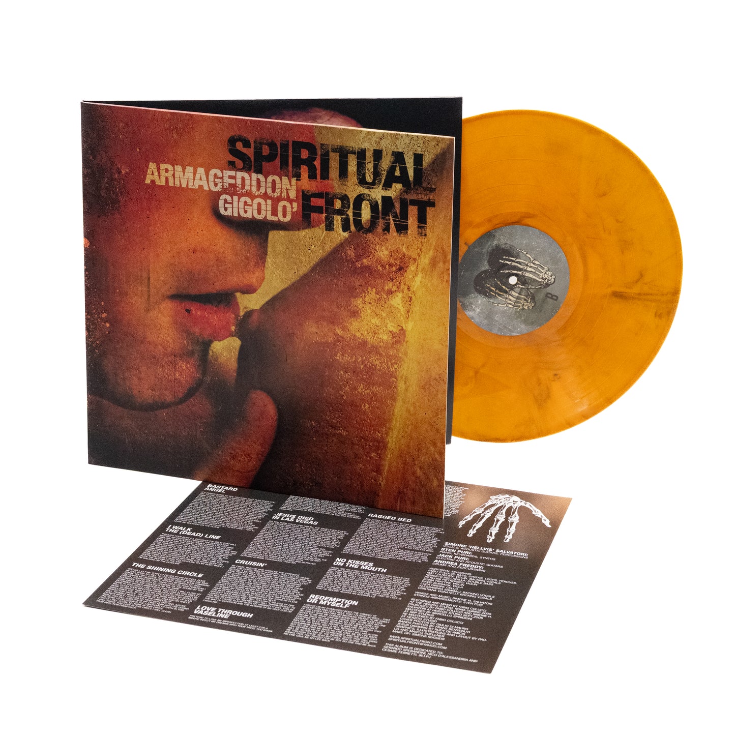 Spiritual Front - Armageddon Gigolo (Vinyl Gatefold LP - Orange/Black Marble)