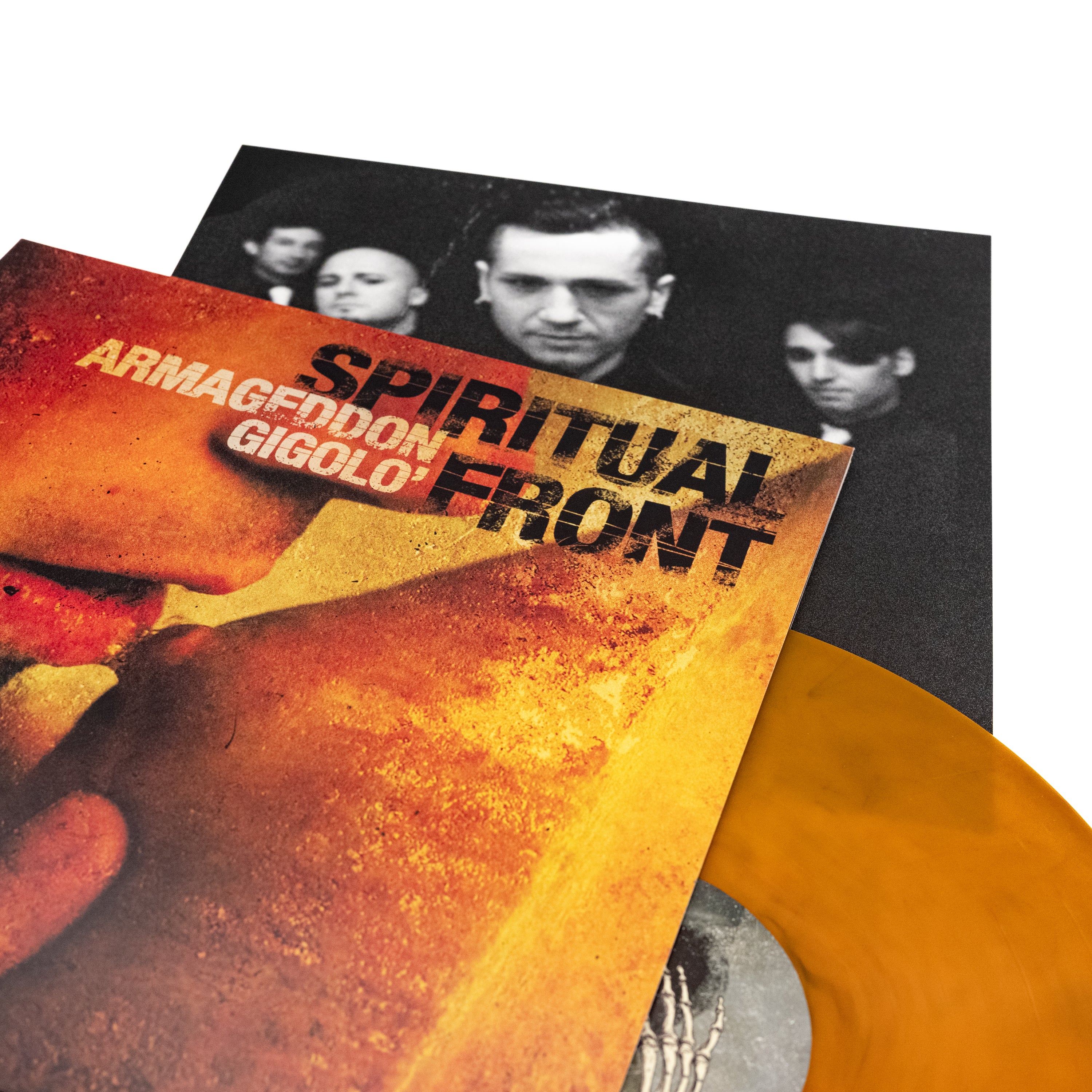 Spiritual Front - Armageddon Gigolo (Vinyl Gatefold LP - Orange/Black Marble)