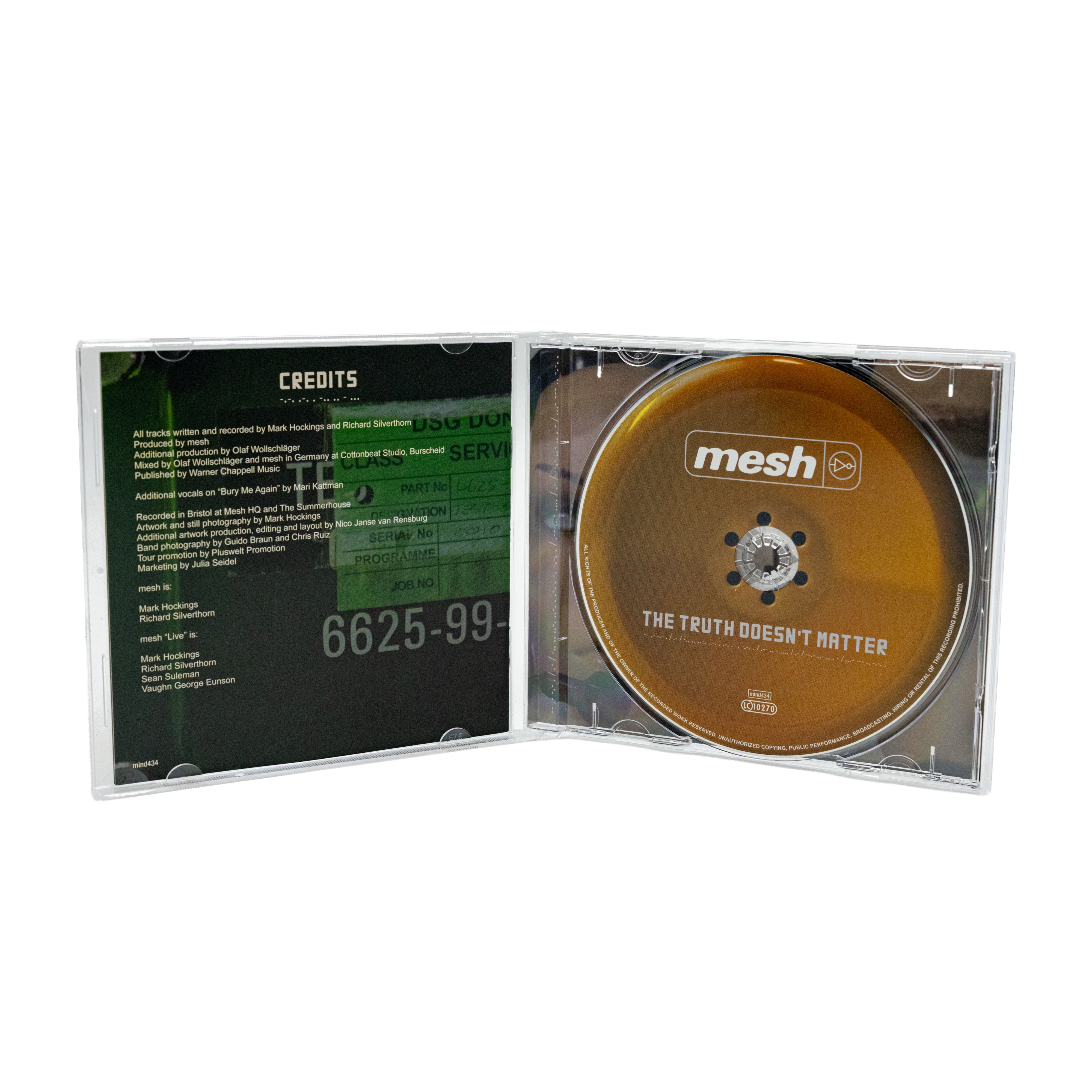 Mesh - The Truth Doesn't Matter (CD)
