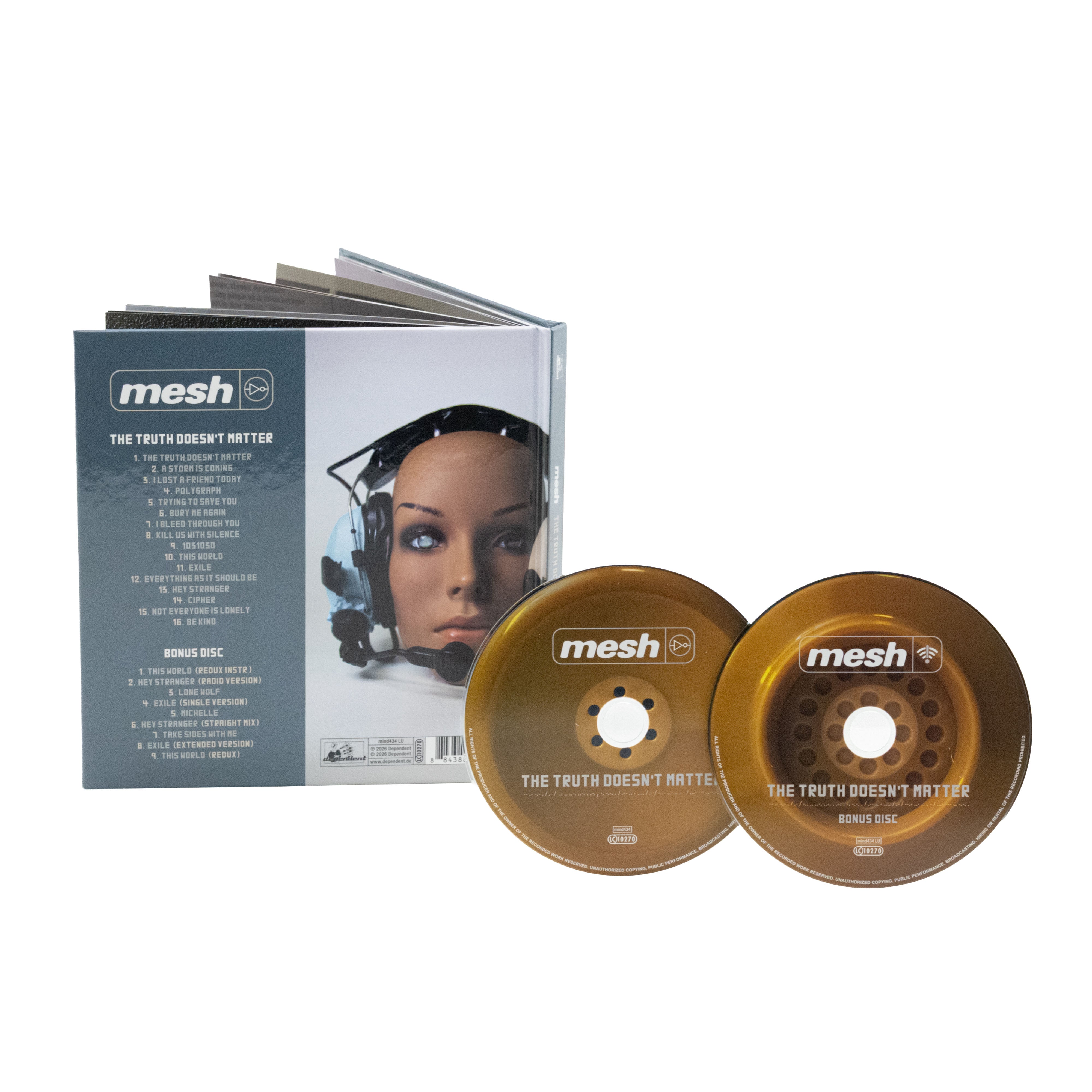 Mesh - The Truth Doesn't Matter (Artbook 2-CD)