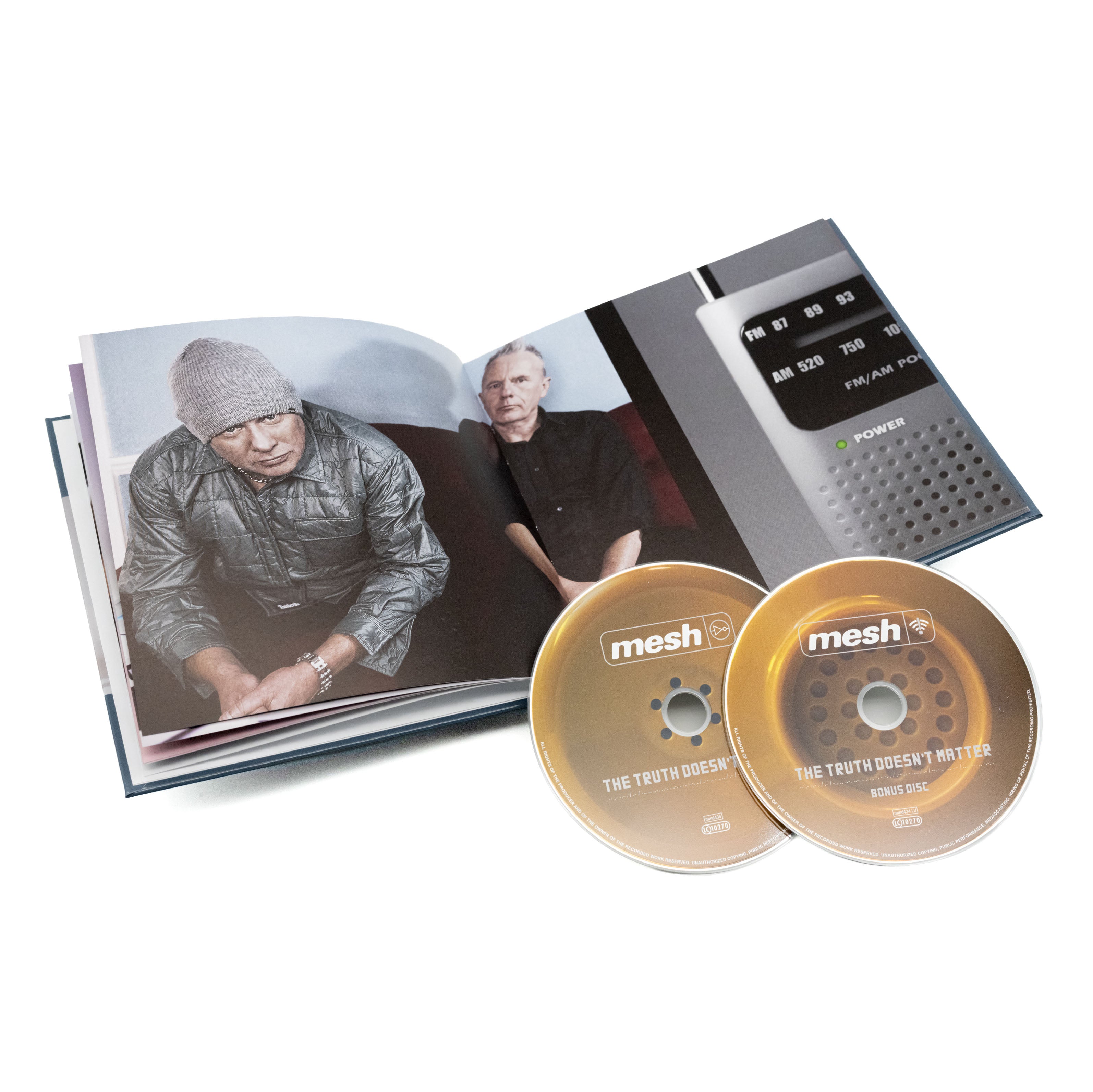 Mesh - The Truth Doesn't Matter (Artbook 2-CD)