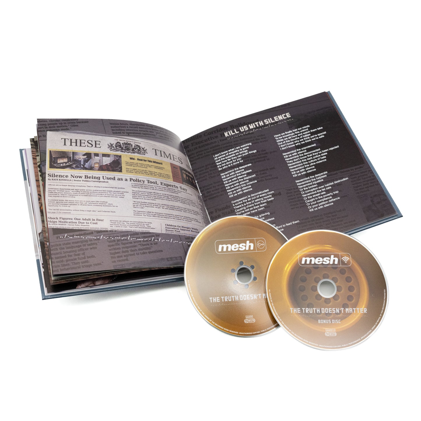 Mesh - The Truth Doesn't Matter (Artbook 2-CD)