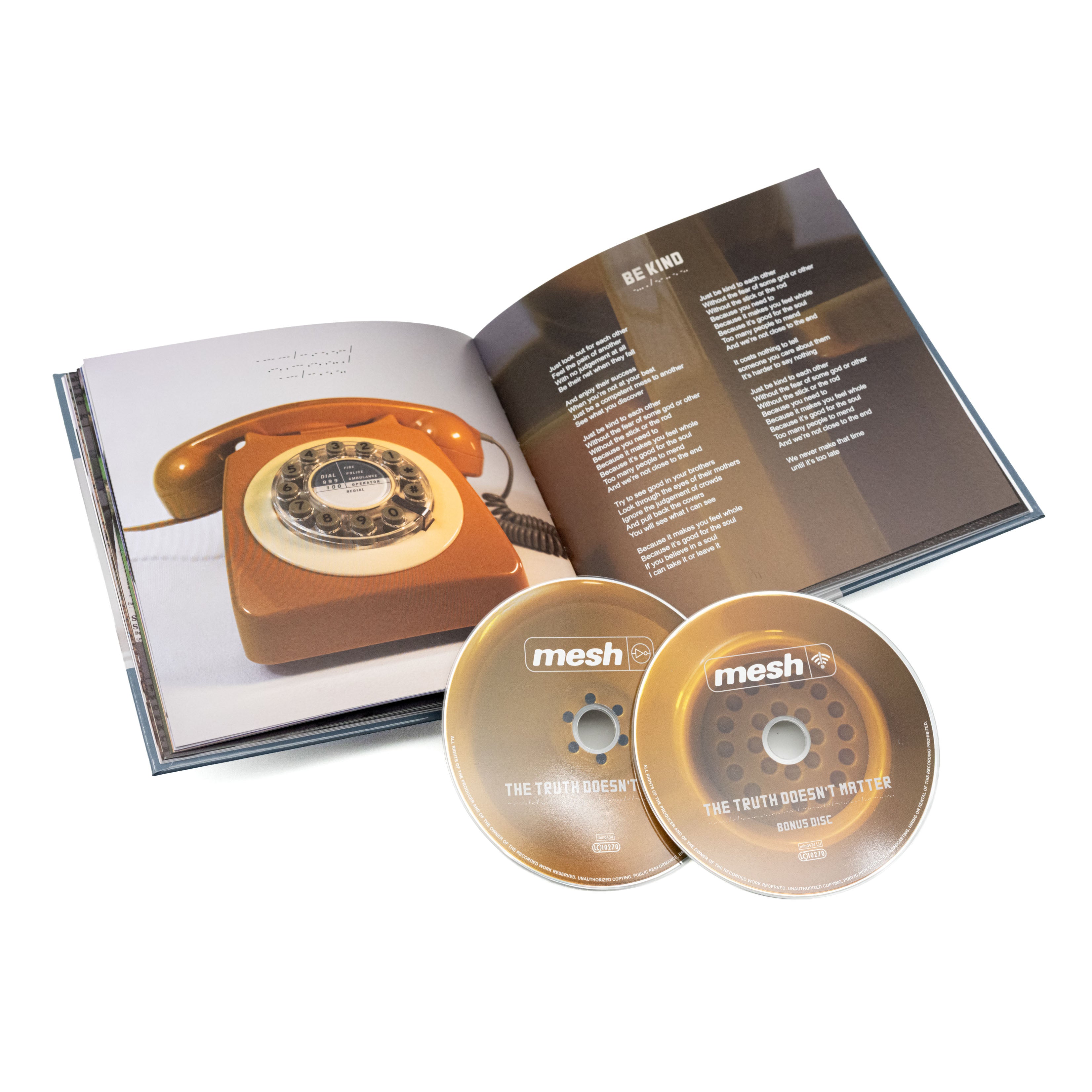 Mesh - The Truth Doesn't Matter (Artbook 2-CD)