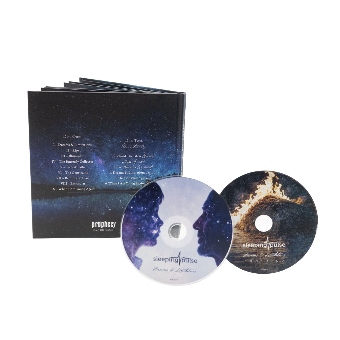 Sleeping Pulse - Dreams & Limitations (Artbook 2-CD)