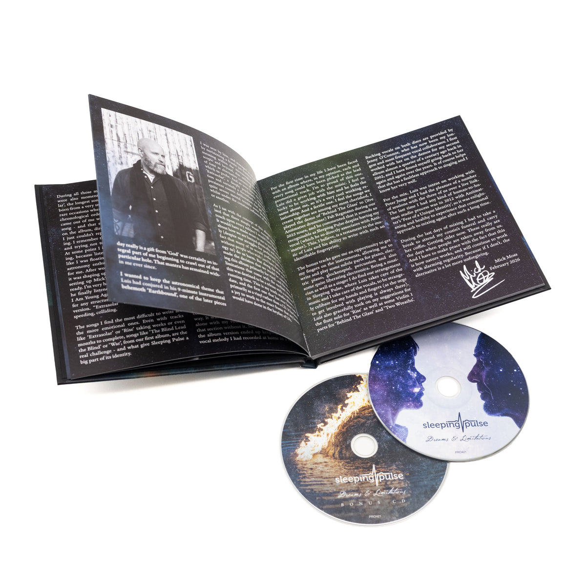 Sleeping Pulse - Dreams & Limitations (Artbook 2-CD)