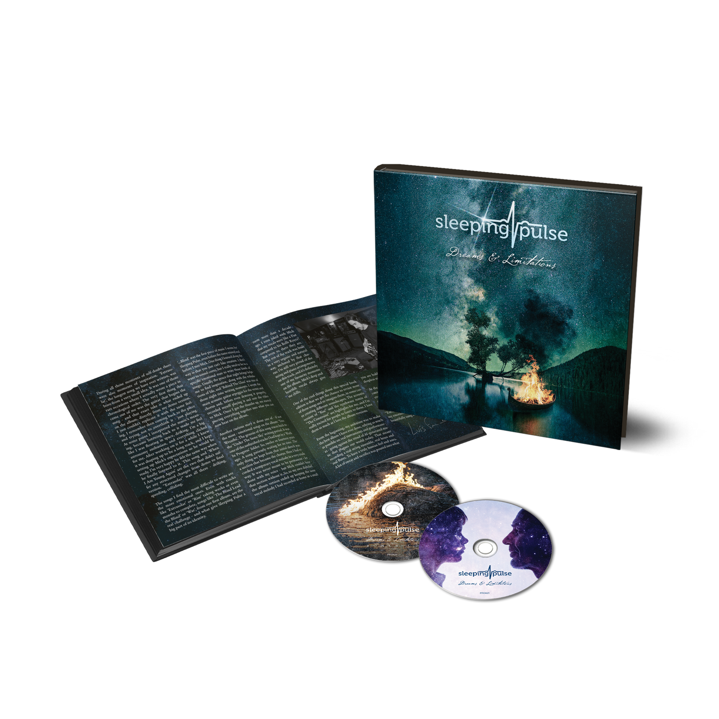 Sleeping Pulse - Dreams & Limitations (Artbook 2-CD)