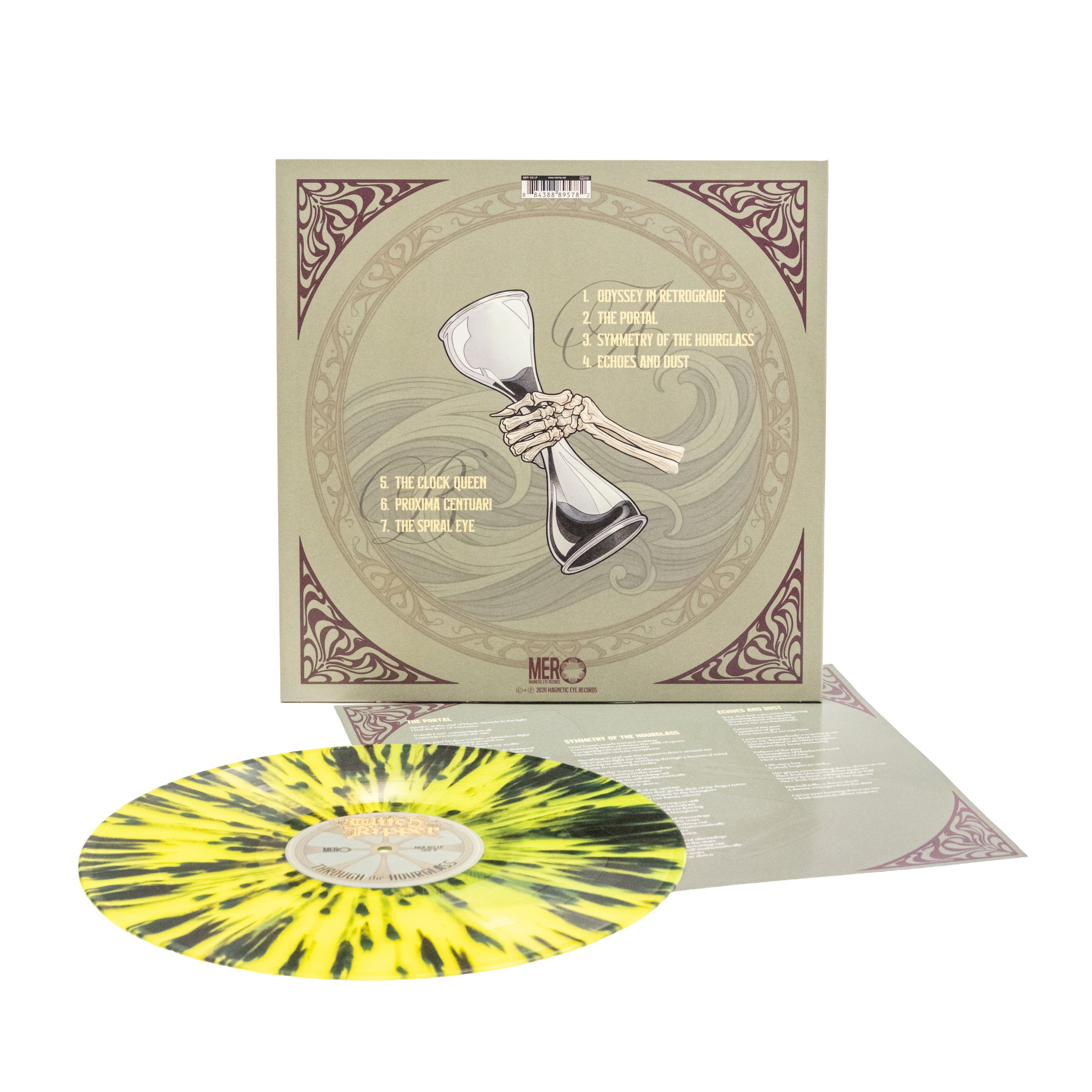 Witch Ripper - Through The Hourglass (Vinyl LP - Yellow/Black Splatter)