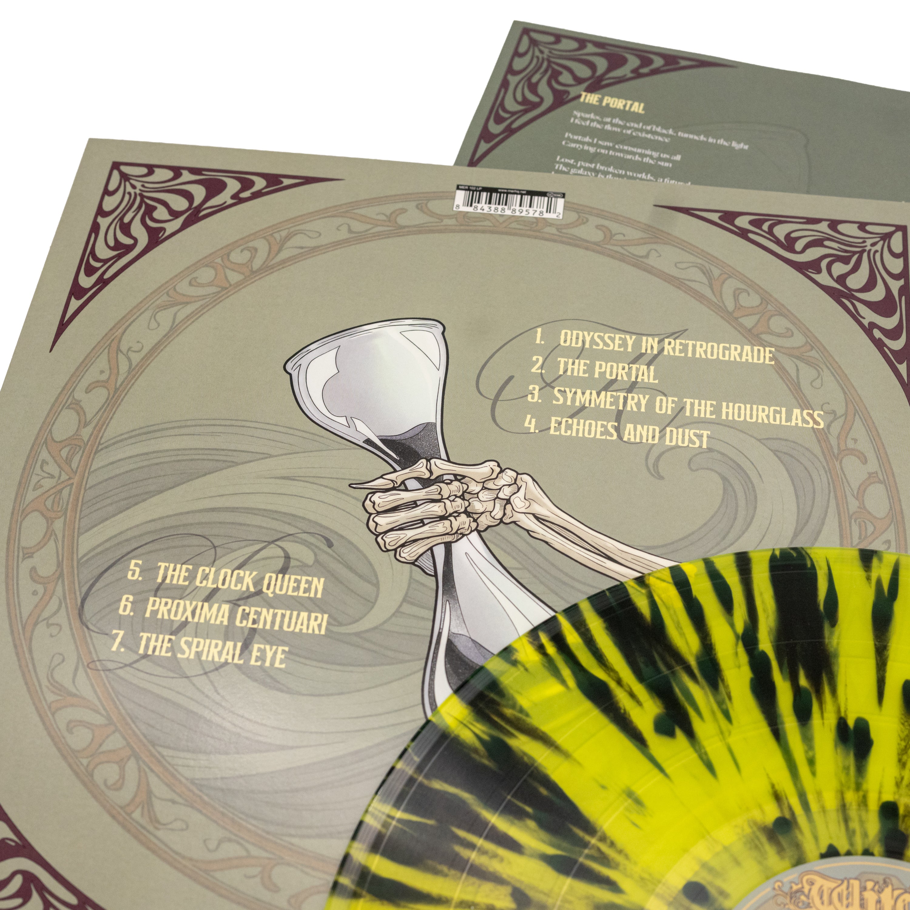 Witch Ripper - Through The Hourglass (Vinyl LP - Yellow/Black Splatter)