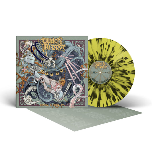 Witch Ripper - Through The Hourglass (Vinyl LP - Yellow/Black Splatter)