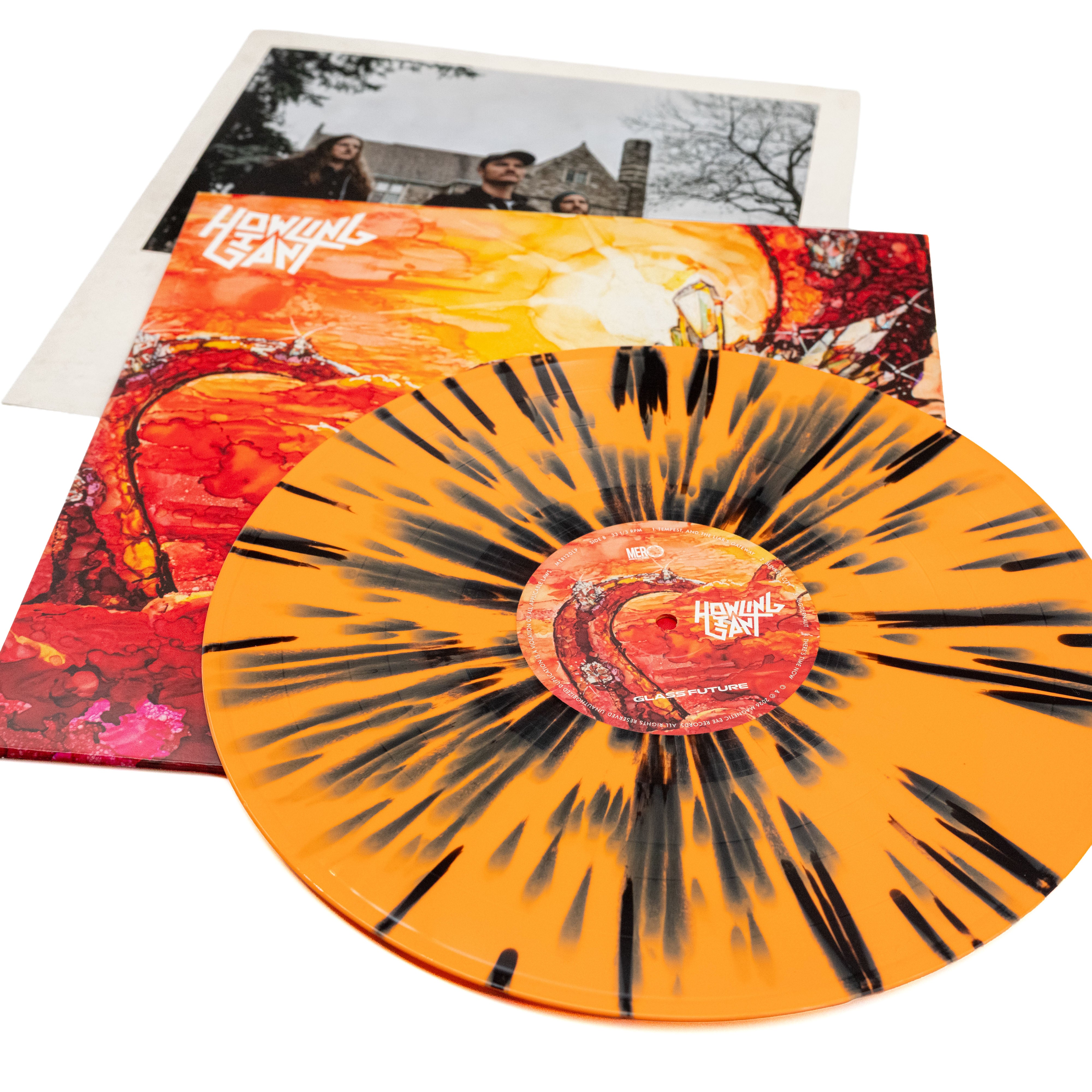 Howling Giant - Glass Future (Vinyl LP - Orange/Black Splatter)