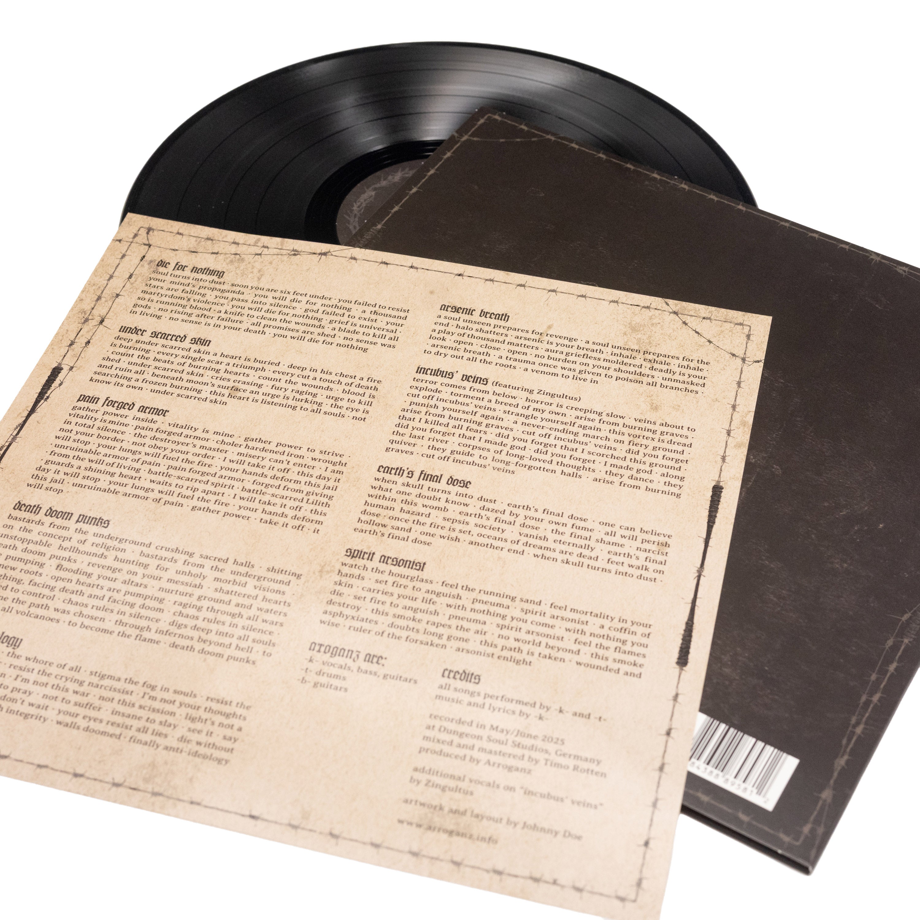 Arroganz - Death Doom Punks (Vinyl LP)