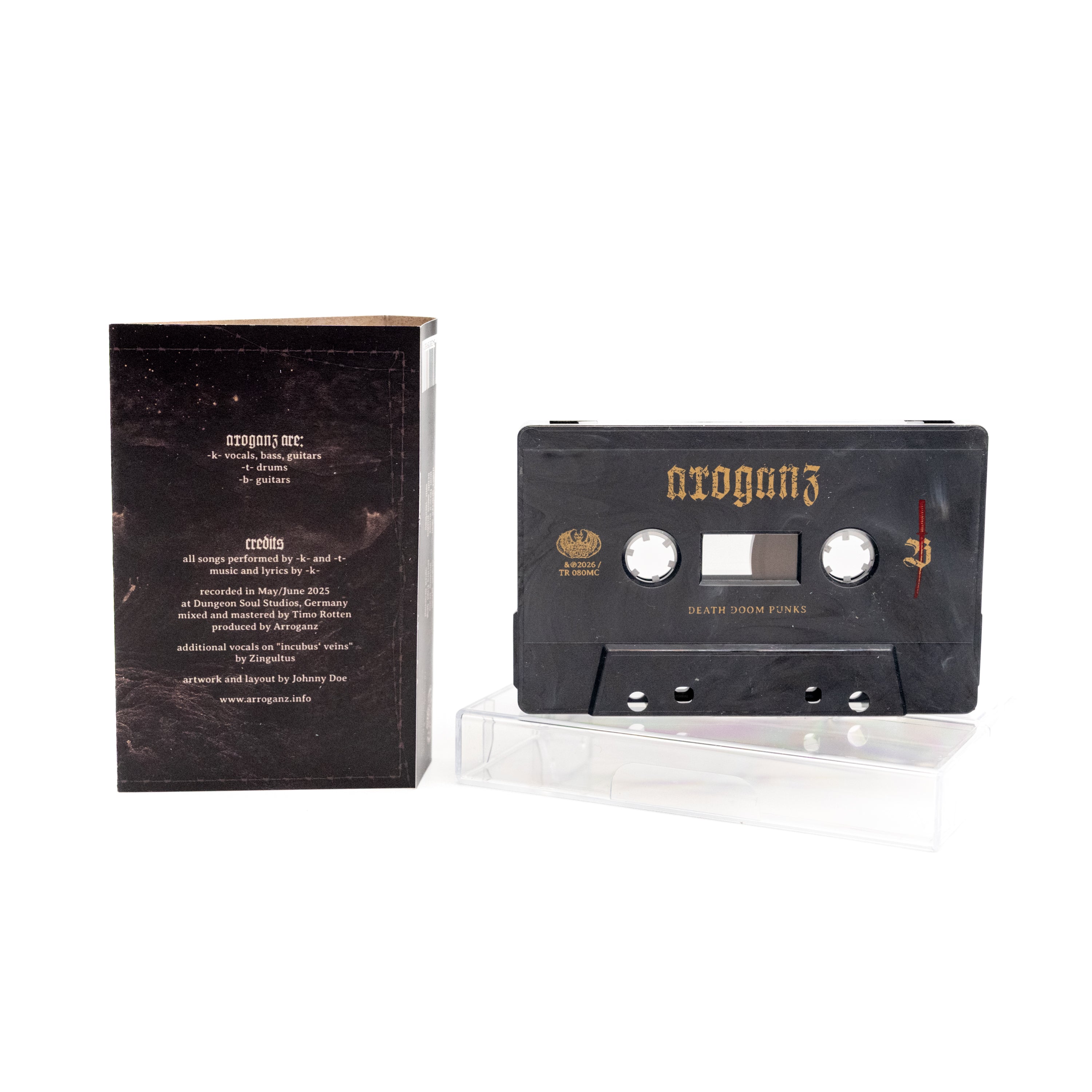 Arroganz - Death Doom Punks (MC)