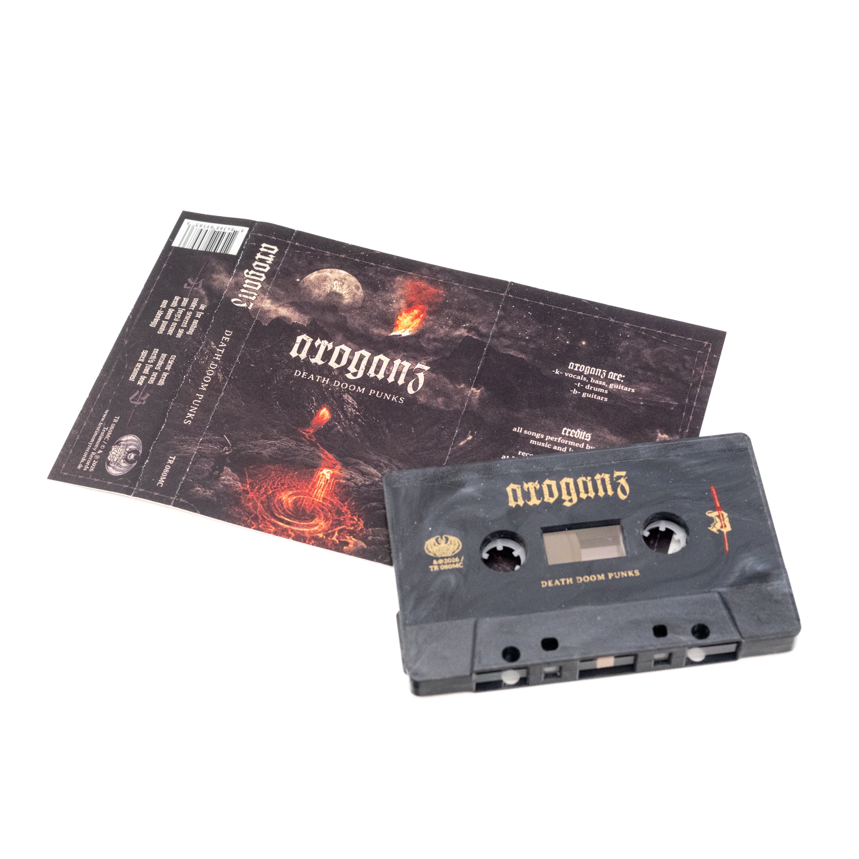 Arroganz - Death Doom Punks (MC)