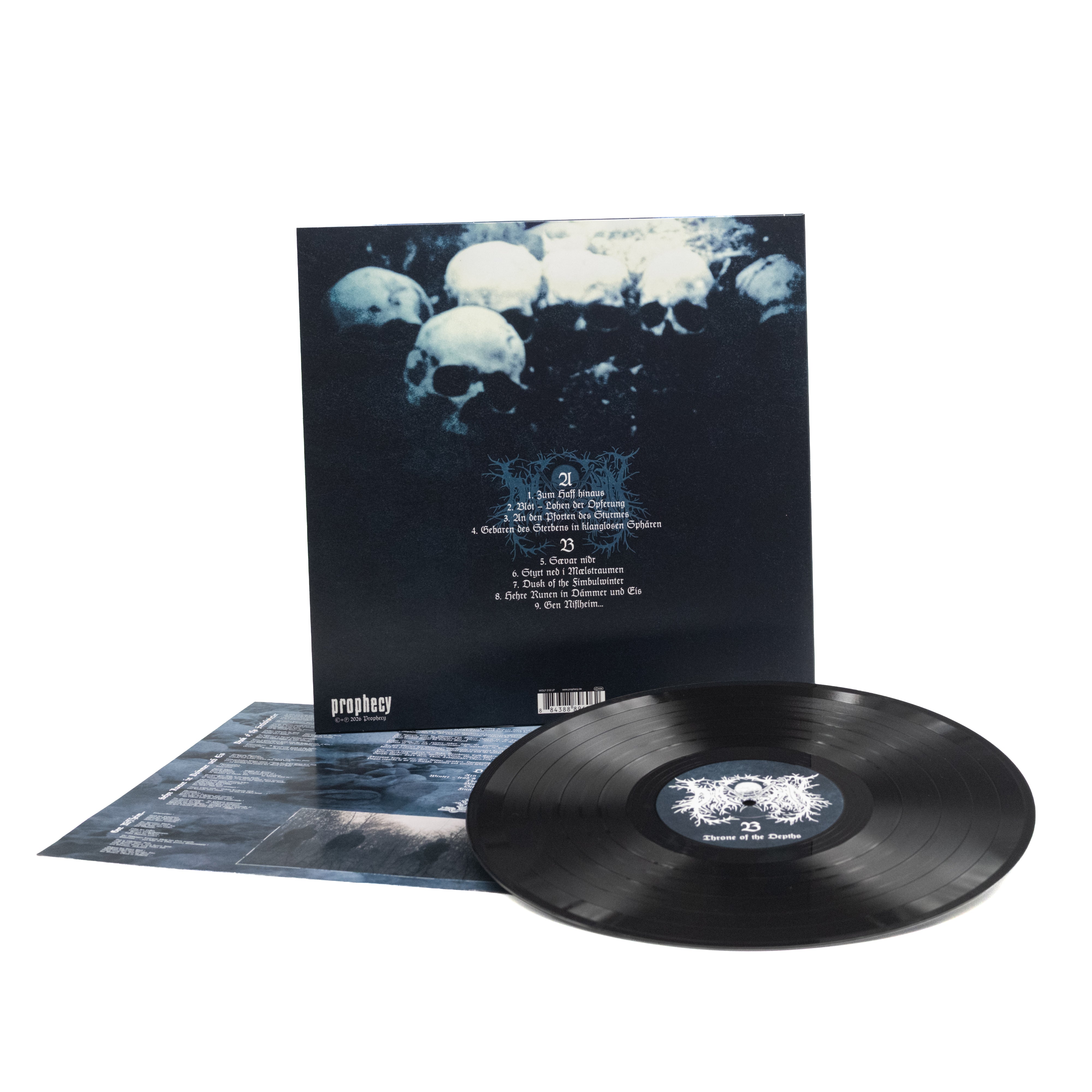 Drautran - Throne Of The Depths (Vinyl LP - Black)