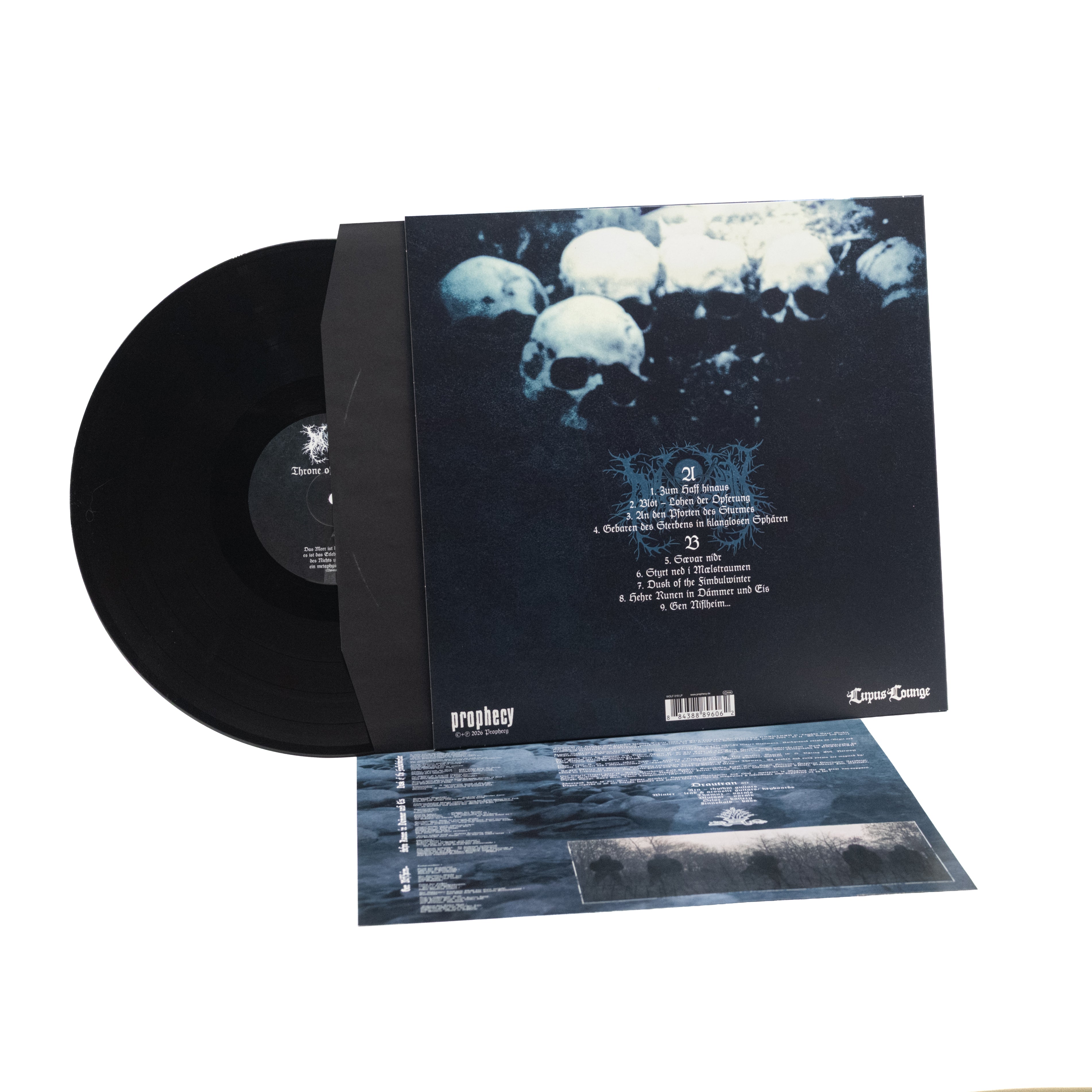 Drautran - Throne Of The Depths (Vinyl LP - Black)