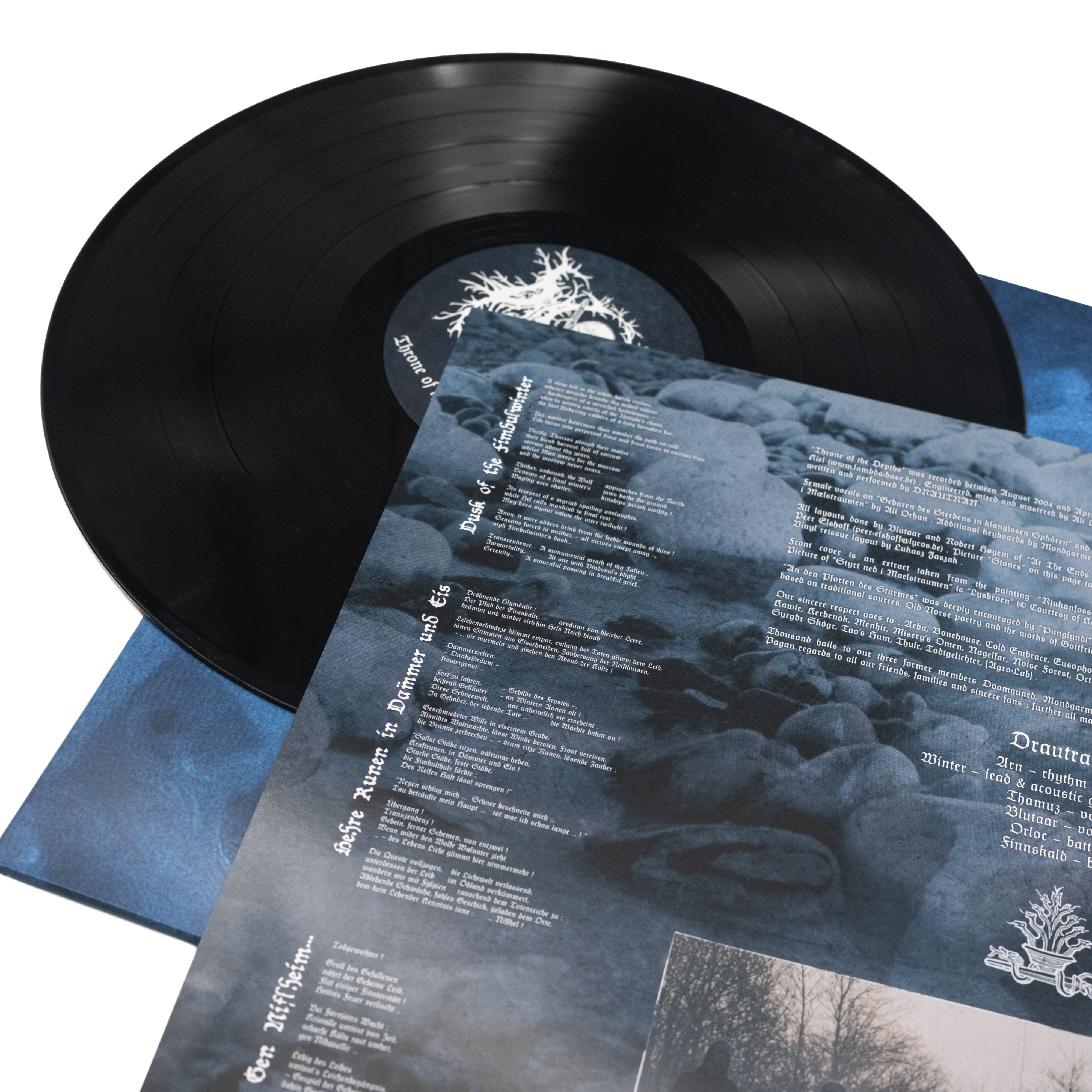 Drautran - Throne Of The Depths (Vinyl LP - Black)