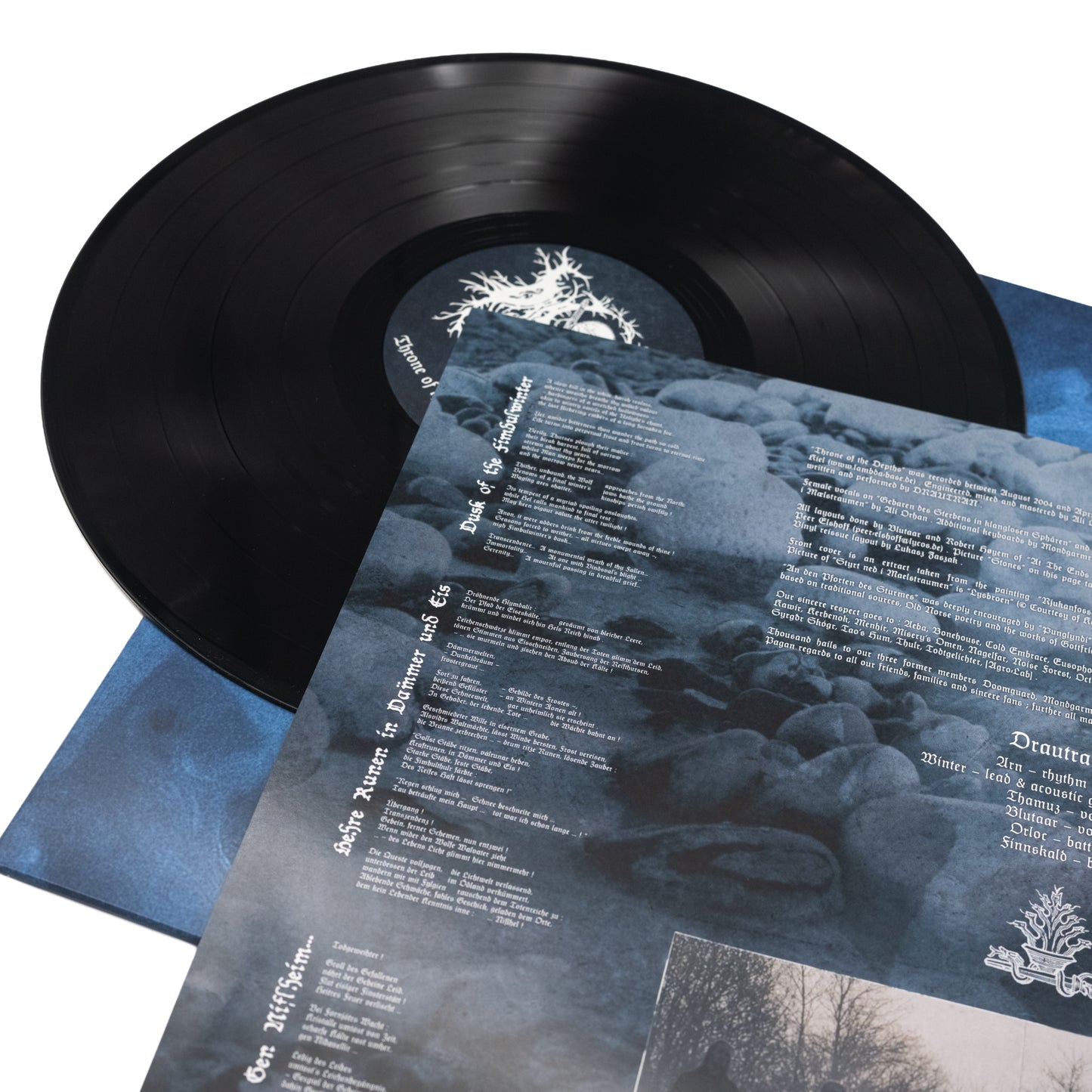 Drautran - Throne Of The Depths (Vinyl LP - Black)