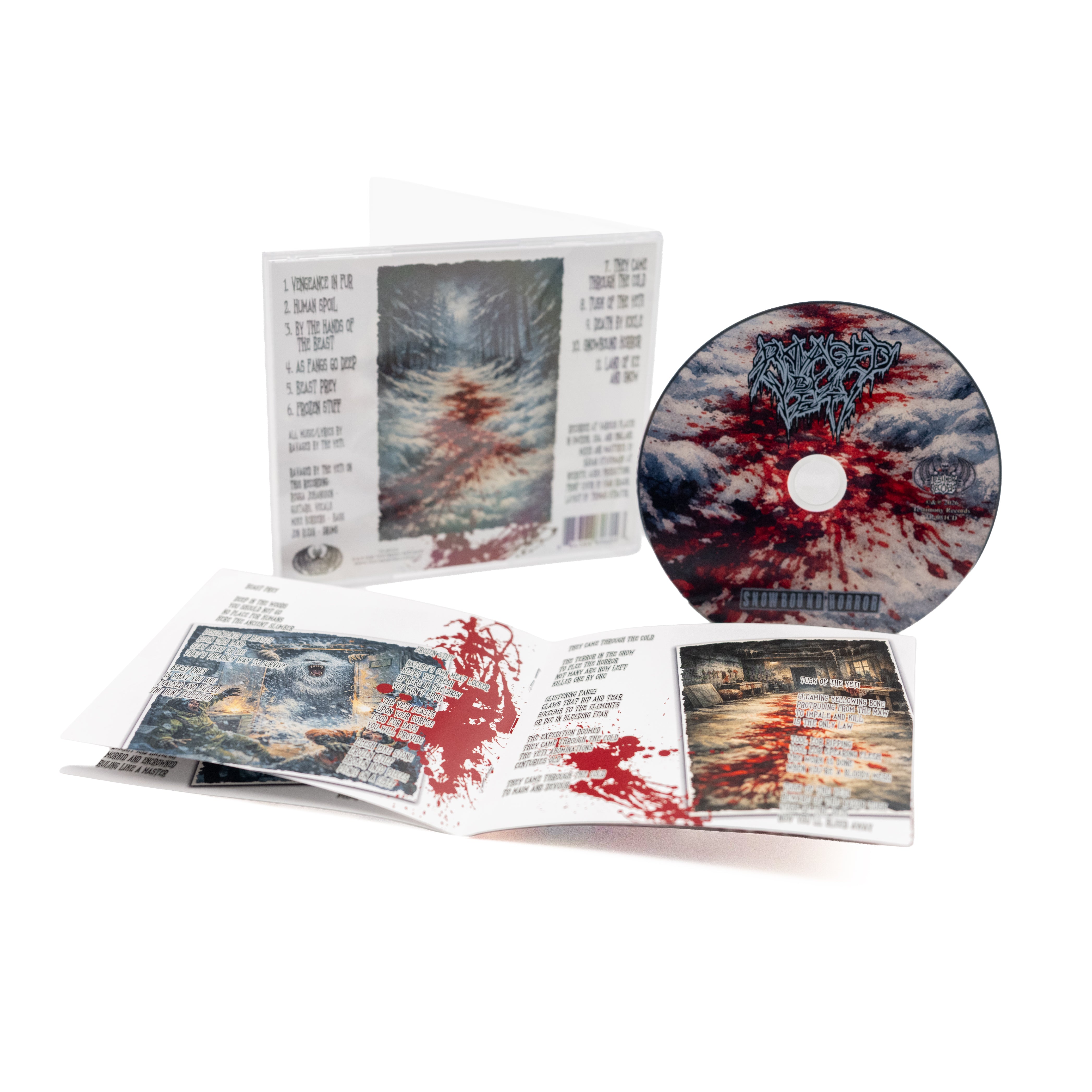 Ravaged By The Yeti - Snowbound Horror (CD)