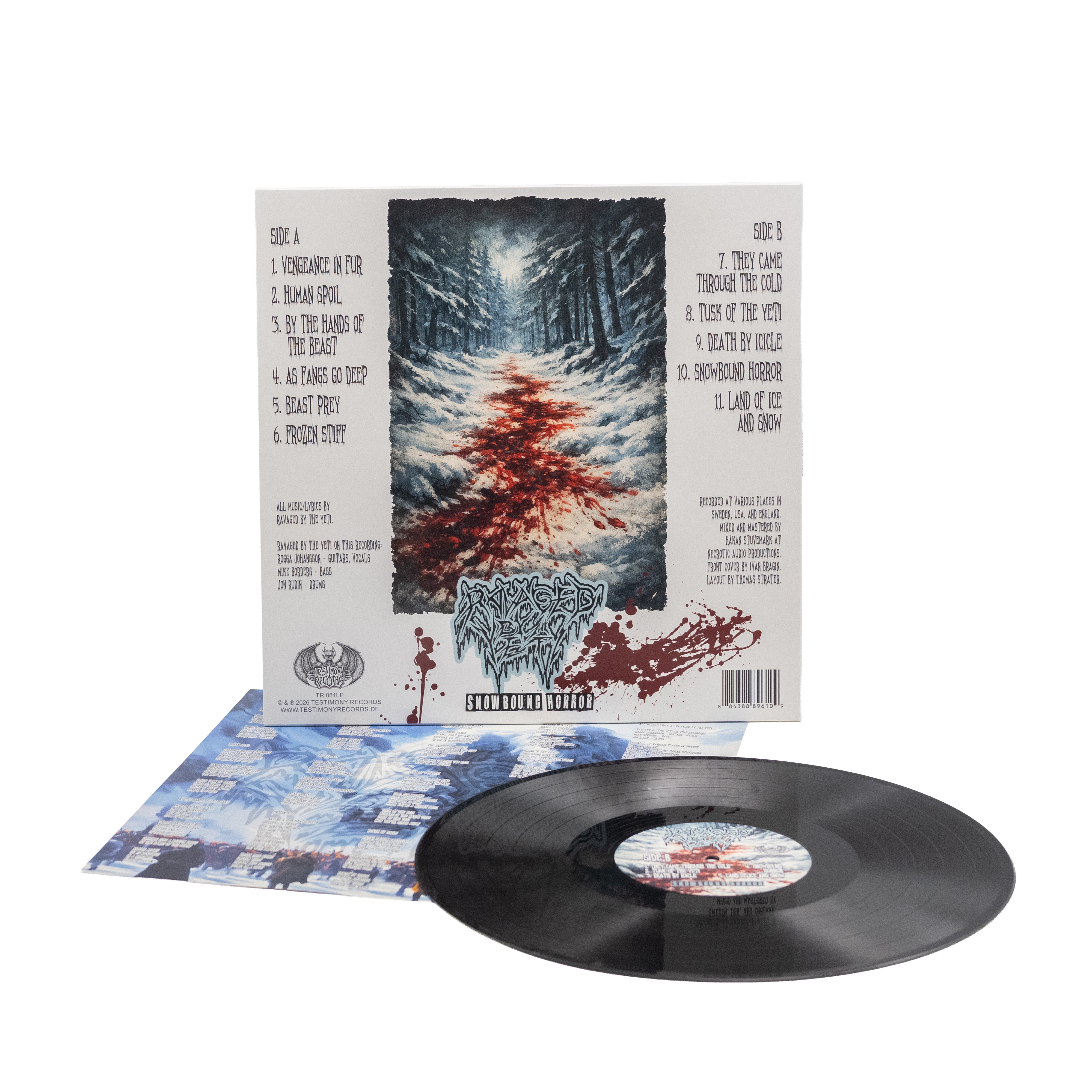 Ravaged By The Yeti - Snowbound Horror (Vinyl LP)