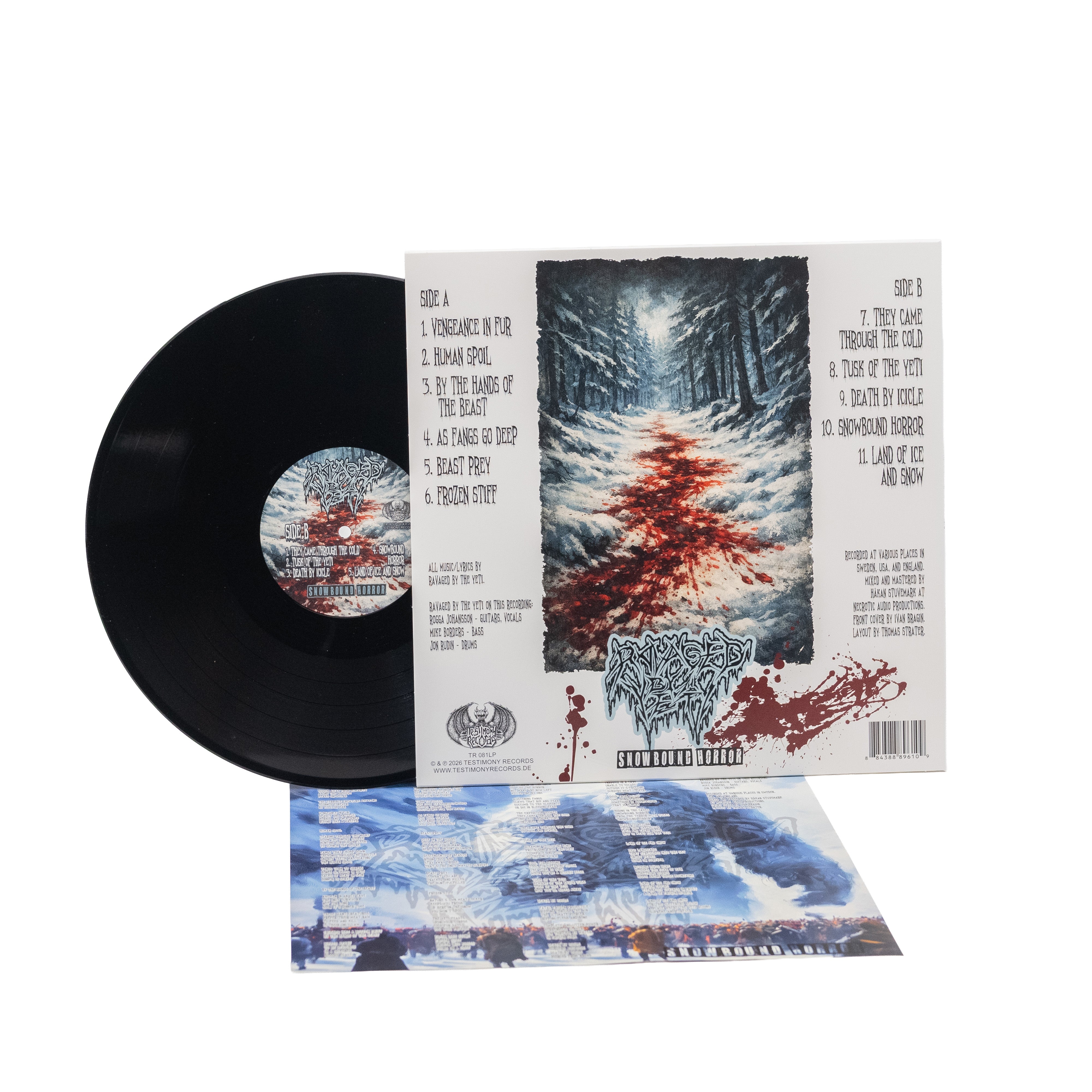 Ravaged By The Yeti - Snowbound Horror (Vinyl LP)