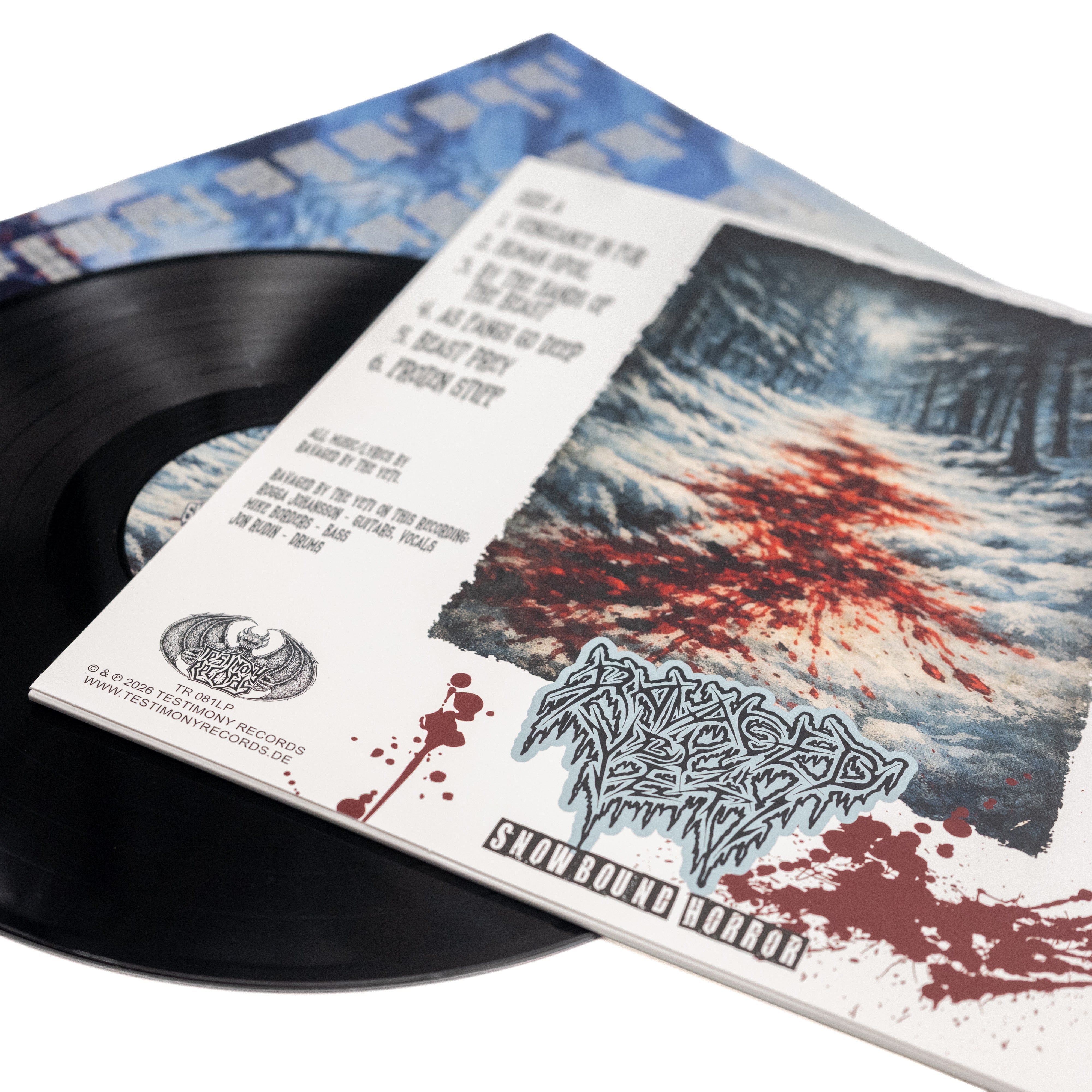 Ravaged By The Yeti - Snowbound Horror (Vinyl LP)