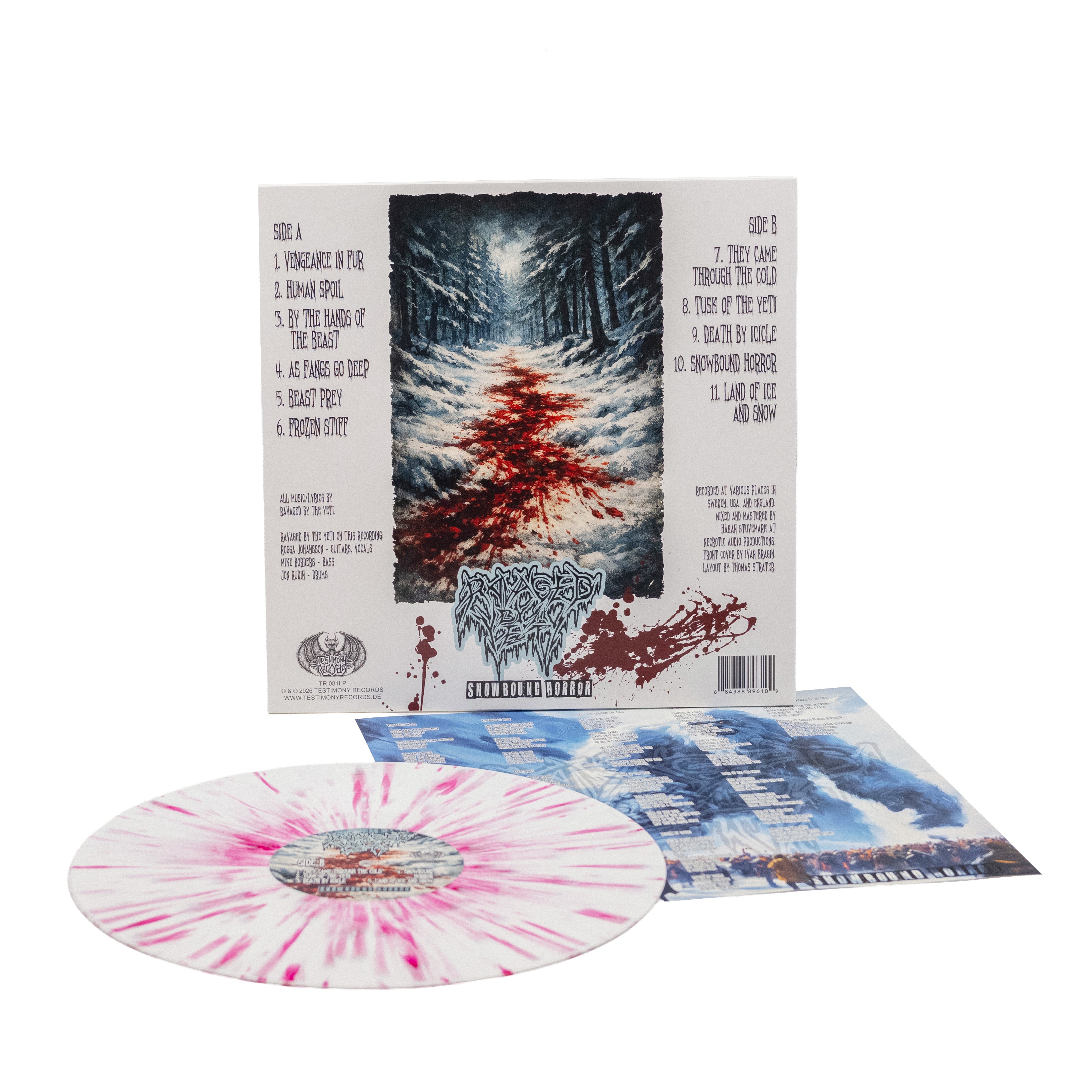 Ravaged By The Yeti - Snowbound Horror (Vinyl LP)