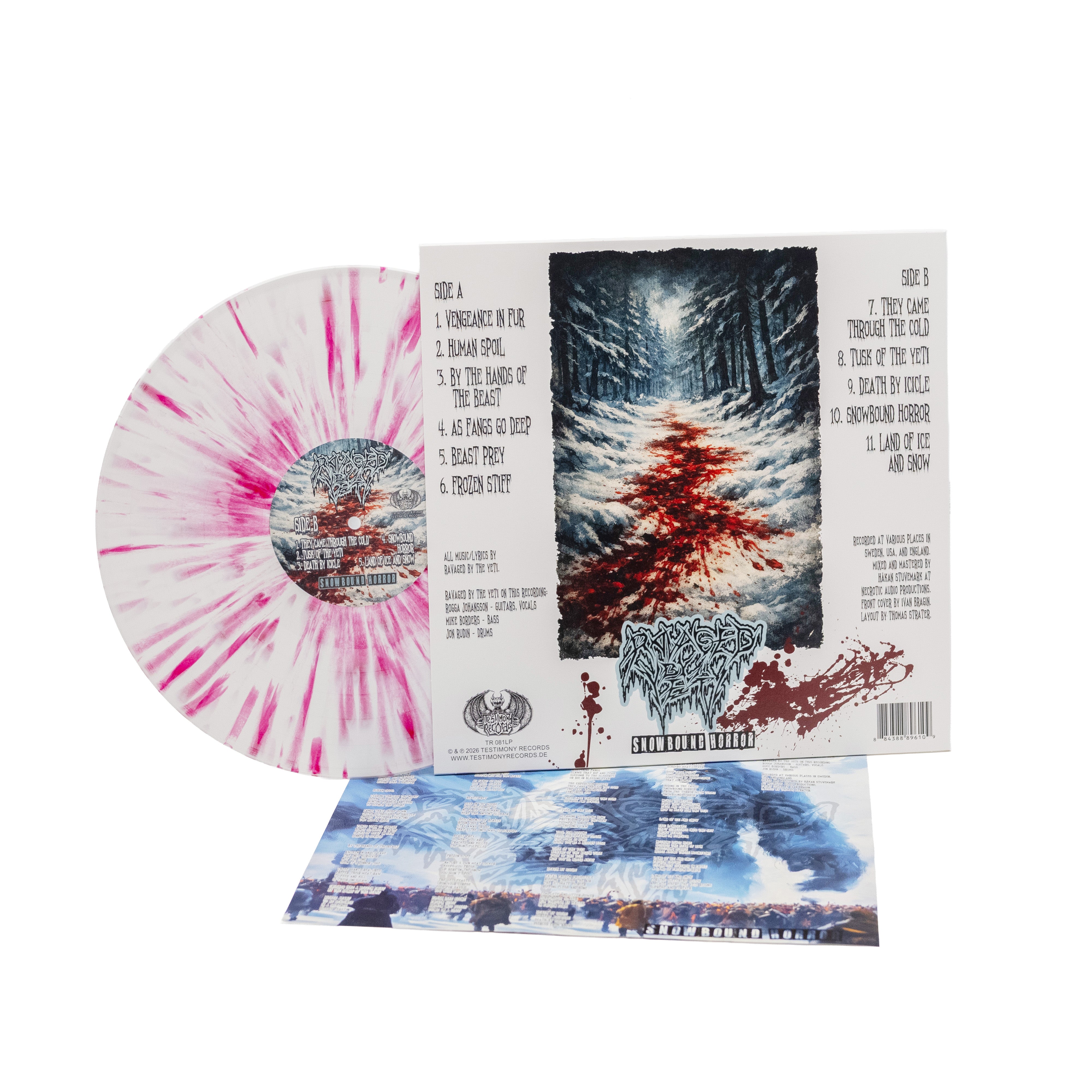 Ravaged By The Yeti - Snowbound Horror (Vinyl LP)