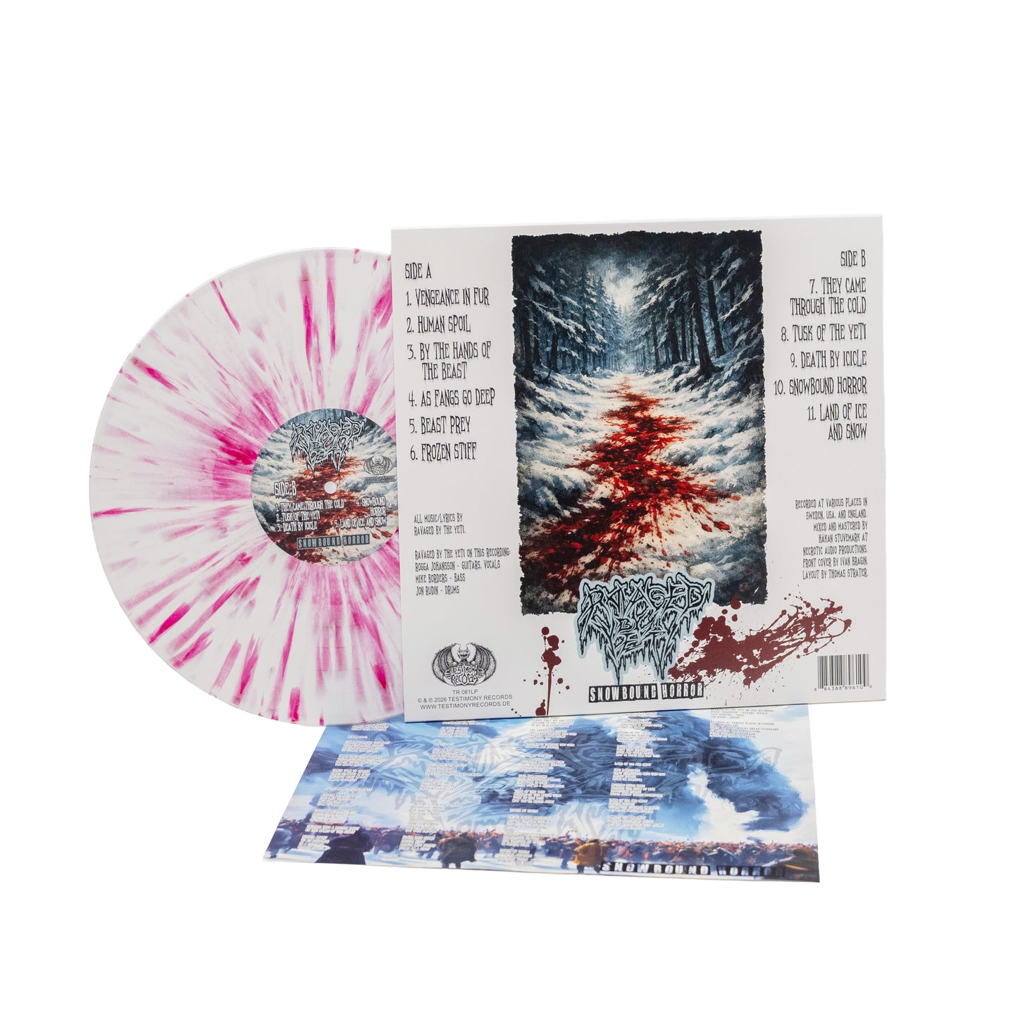 Ravaged By The Yeti - Snowbound Horror (Vinyl LP)