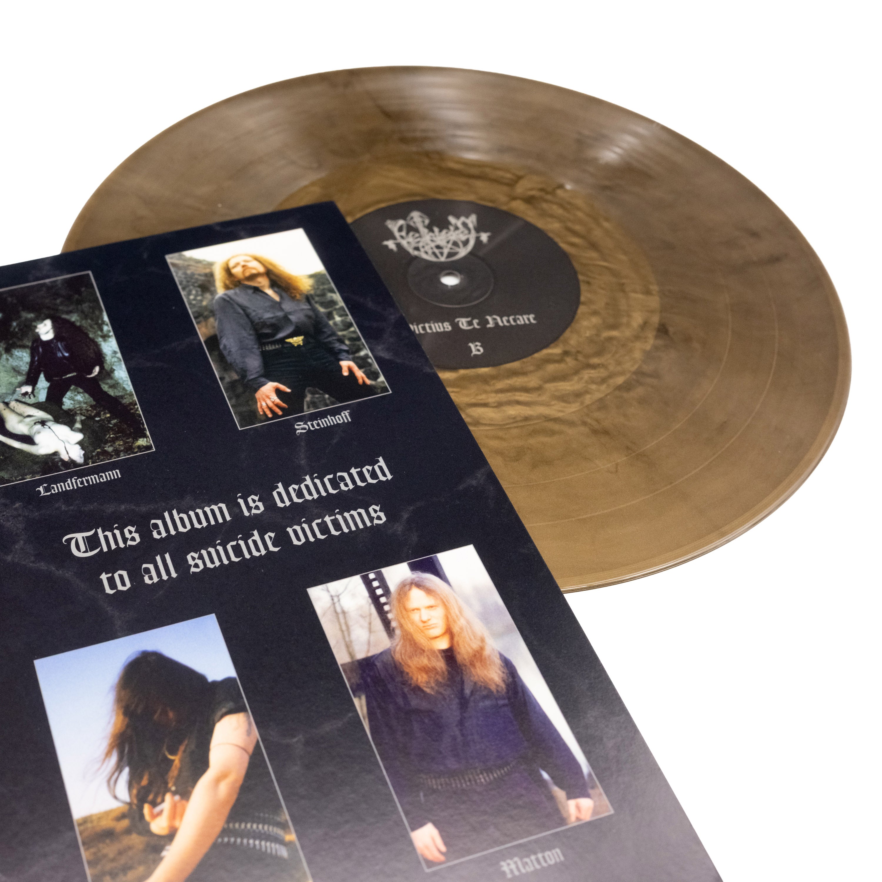 Bethlehem - Dictius Te Necare (Vinyl Gatefold LP - Clear/Gold/Black Marble)