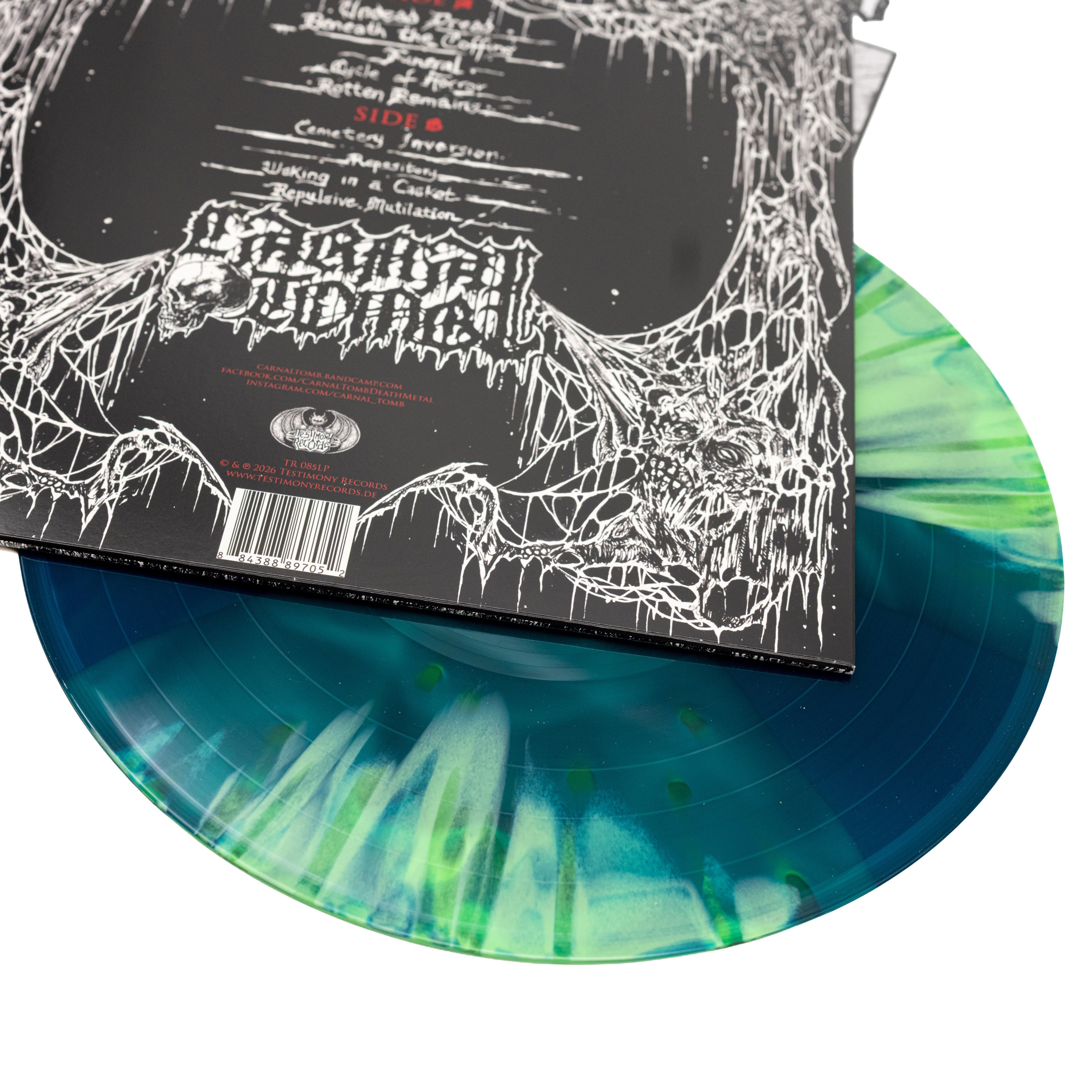 Carnal Tomb - Rotten Remains (Vinyl LP - Turquoise)