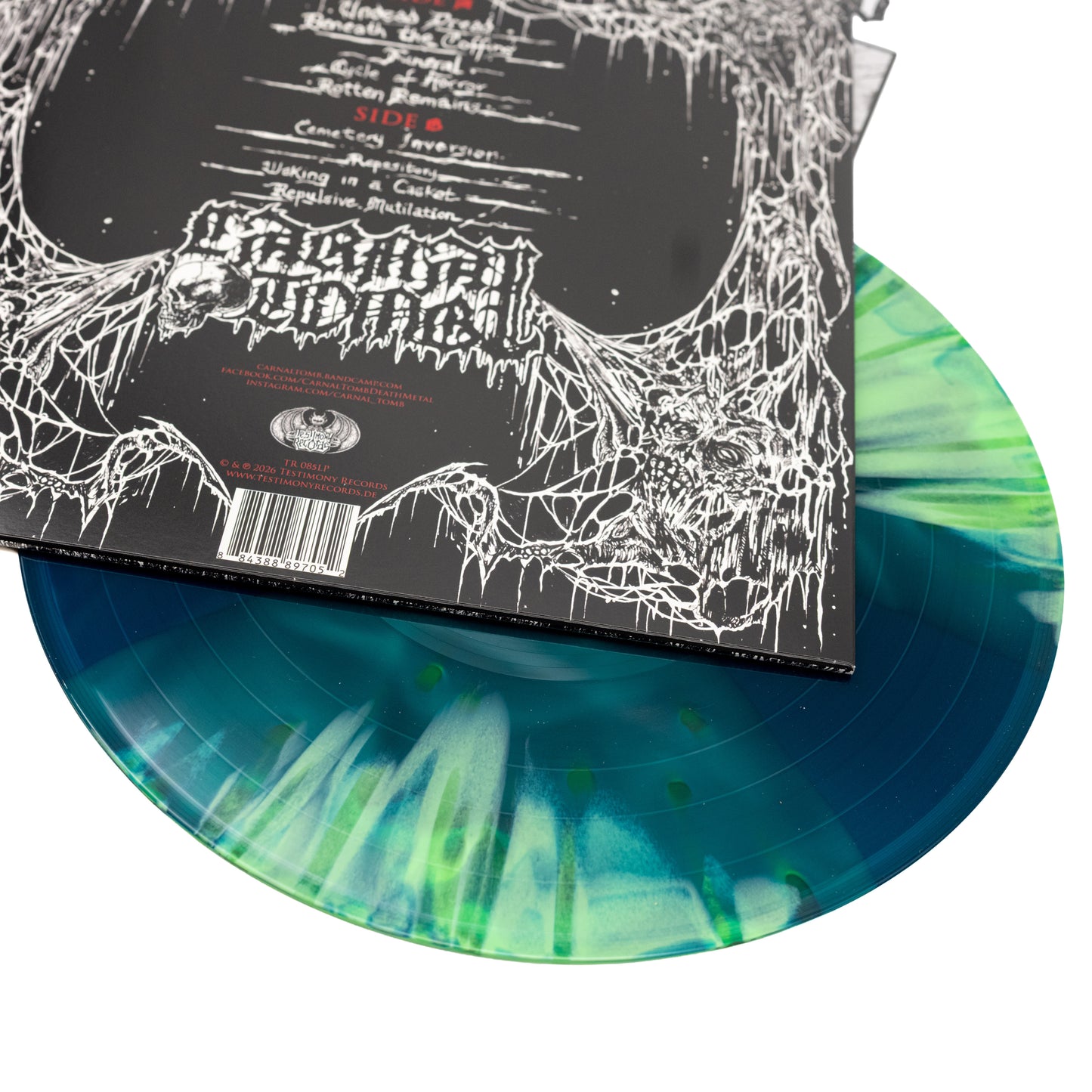 Carnal Tomb - Rotten Remains (Vinyl LP - Turquoise)