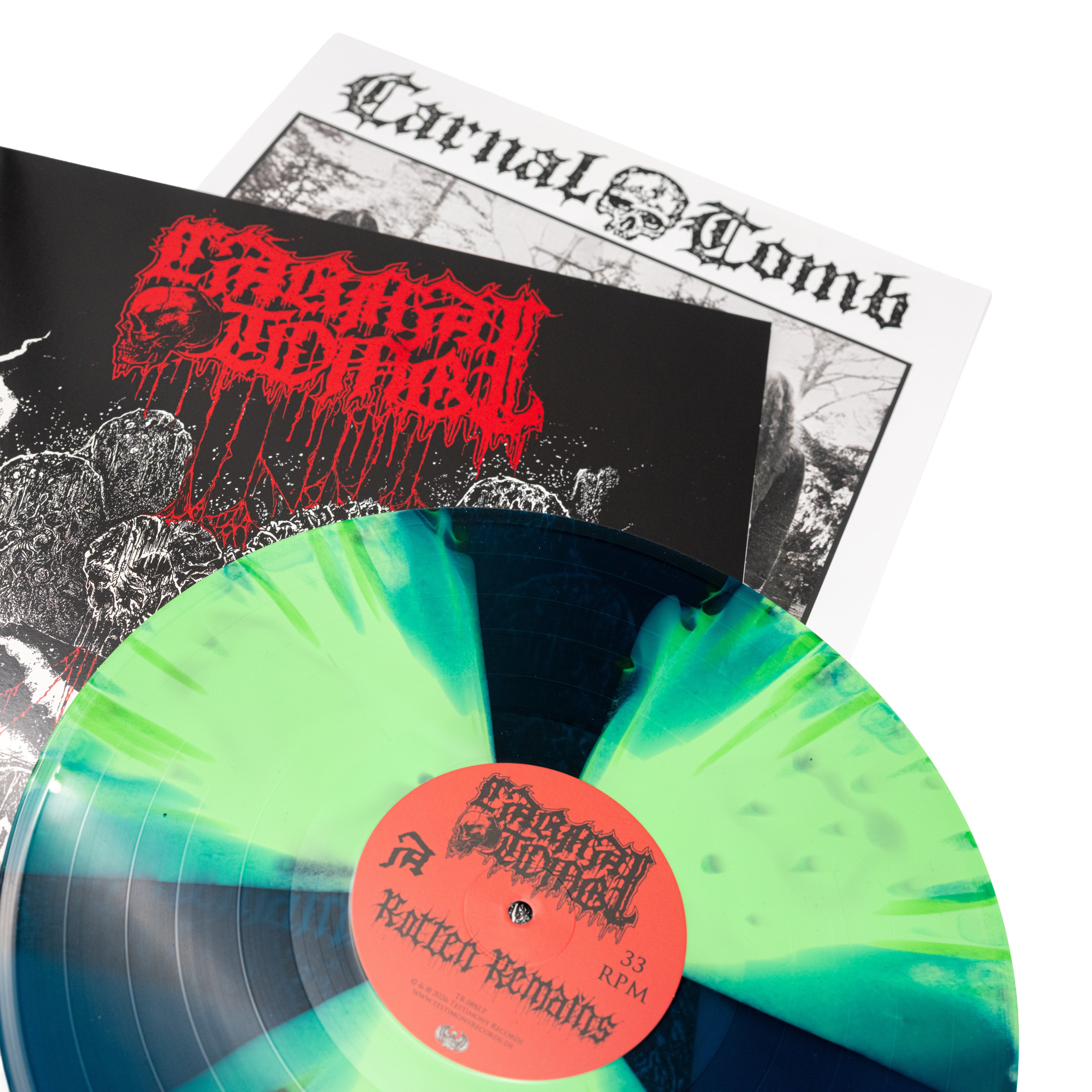 Carnal Tomb - Rotten Remains (Vinyl LP - Turquoise)