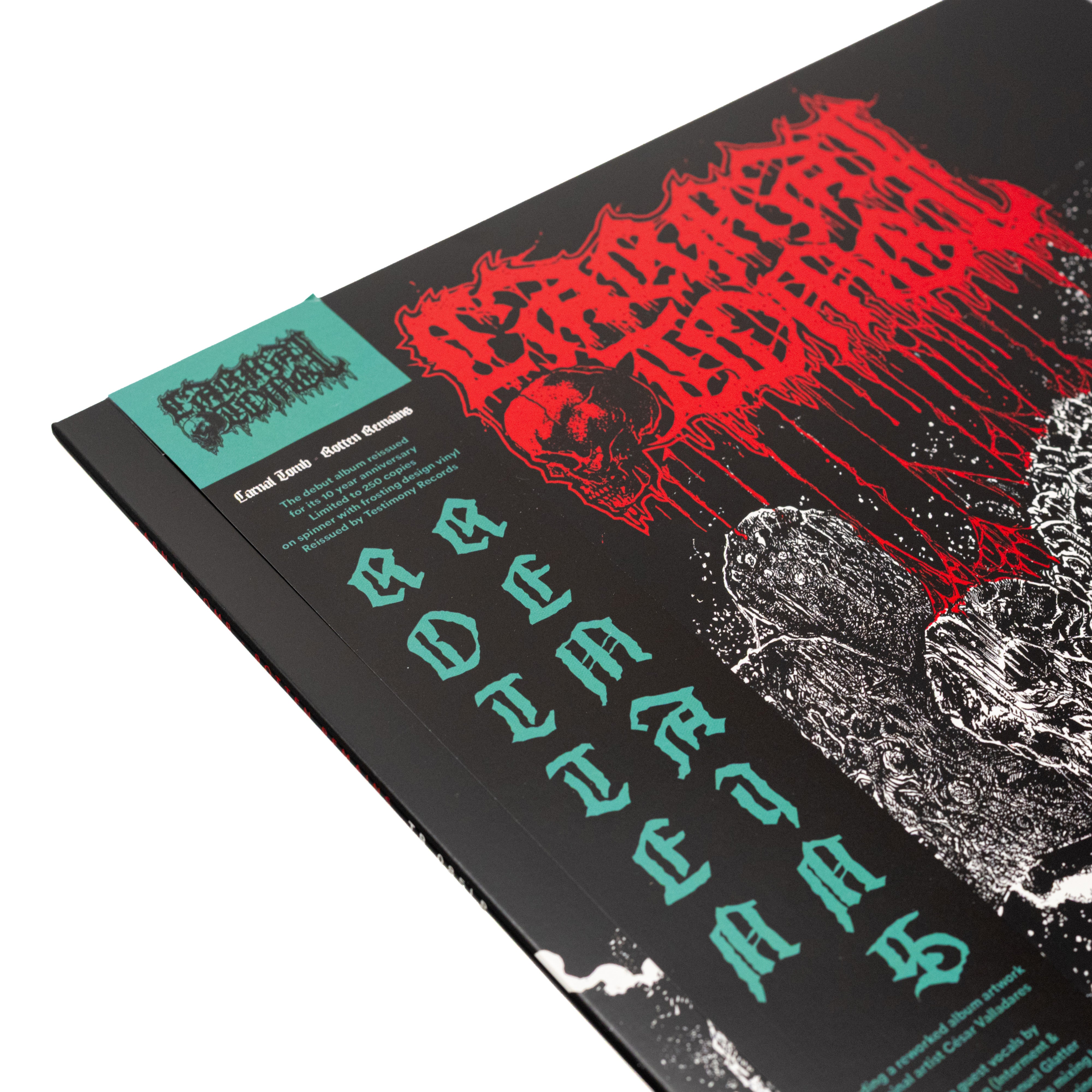 Carnal Tomb - Rotten Remains (Vinyl LP - Turquoise)