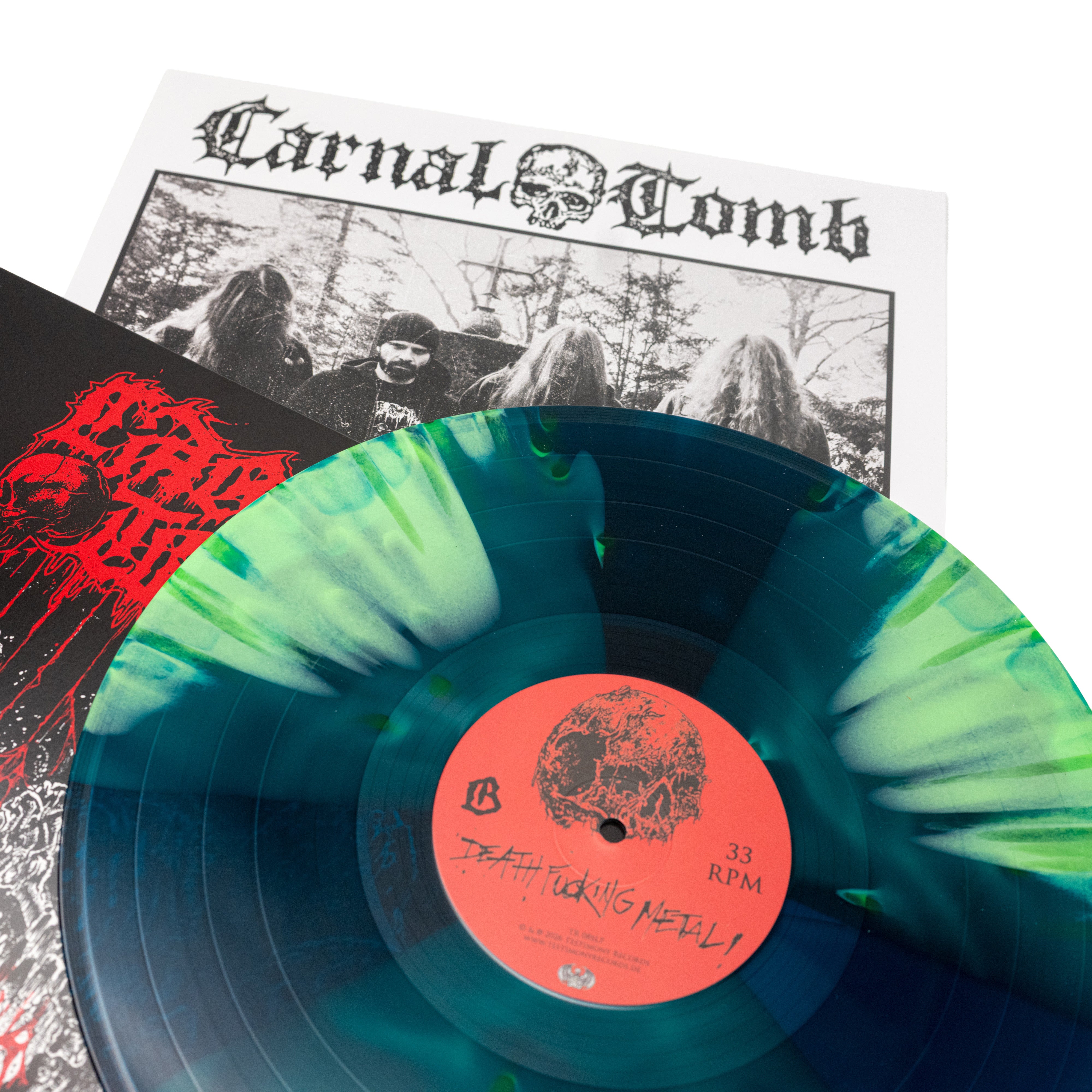 Carnal Tomb - Rotten Remains (Vinyl LP - Turquoise)