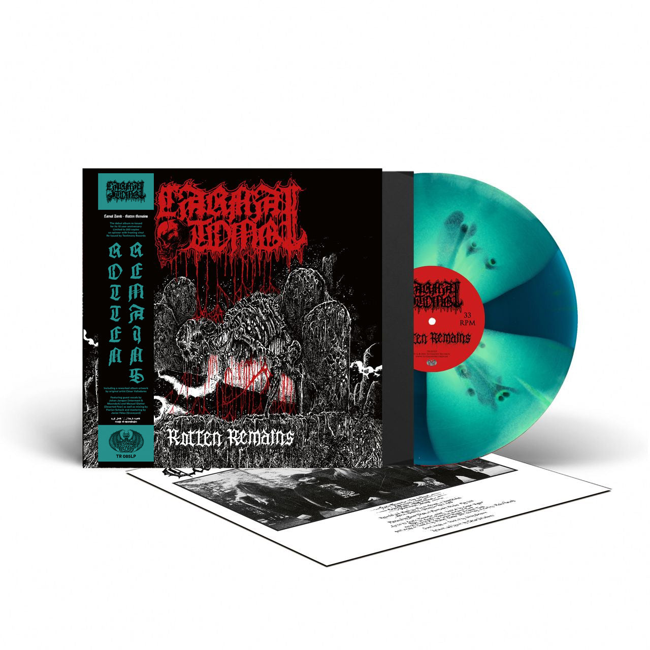 Carnal Tomb - Rotten Remains (Vinyl LP - Turquoise)