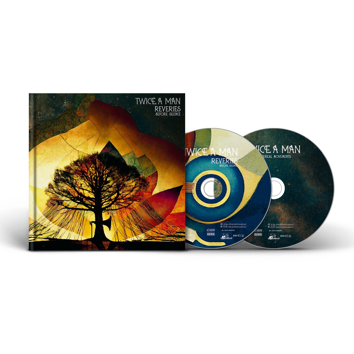 Twice A Man - Reveries Before Silence (Artbook 2-CD)