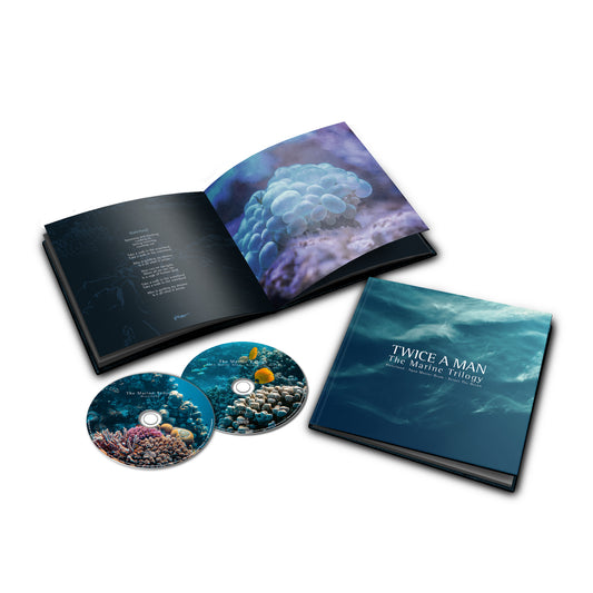 Twice A Man - The Marine Trilogy (Waterland / Aqua Marine Drum / Across The Ocean) (Artbook 2-CD)