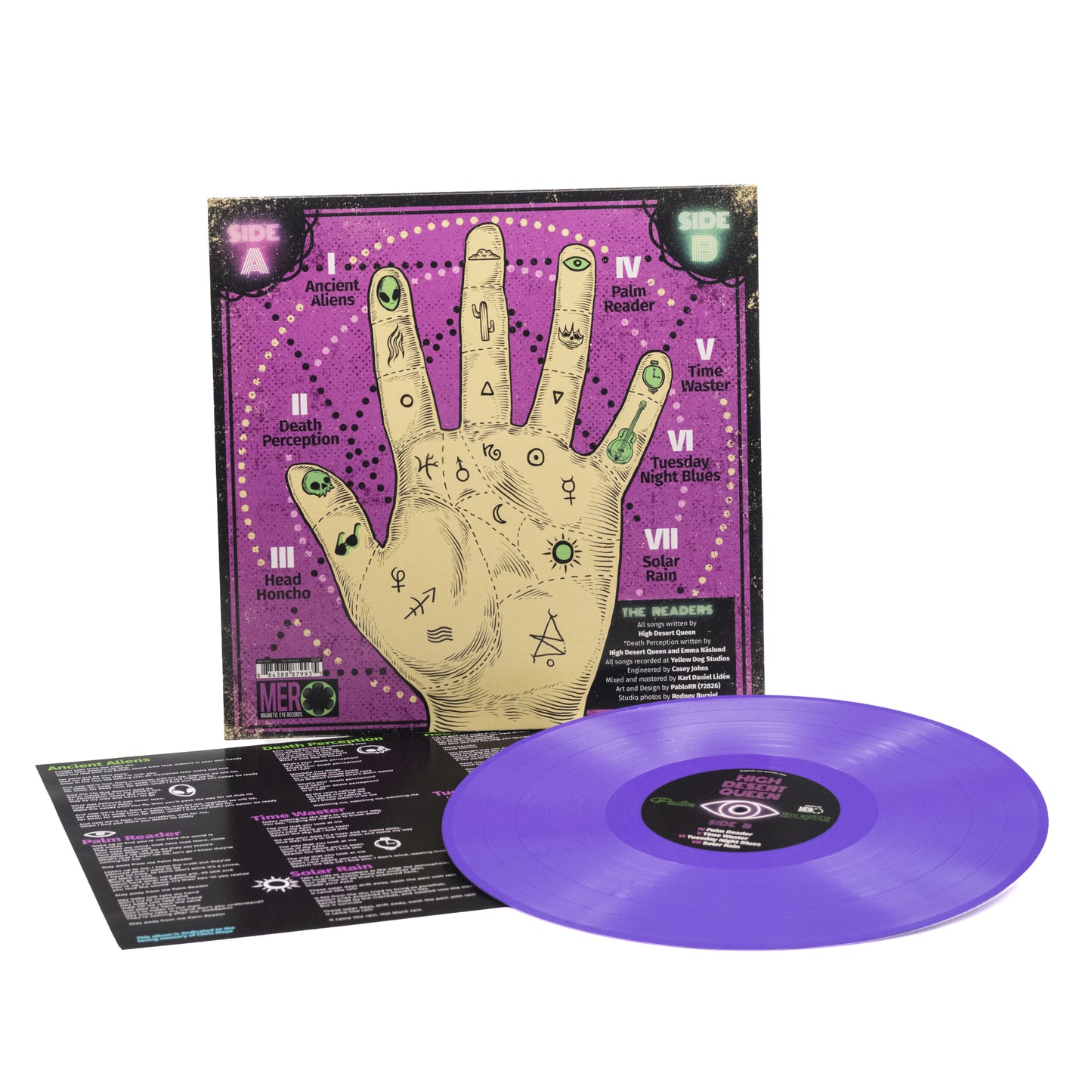 High Desert Queen - Palm Reader (Vinyl LP - Purple)