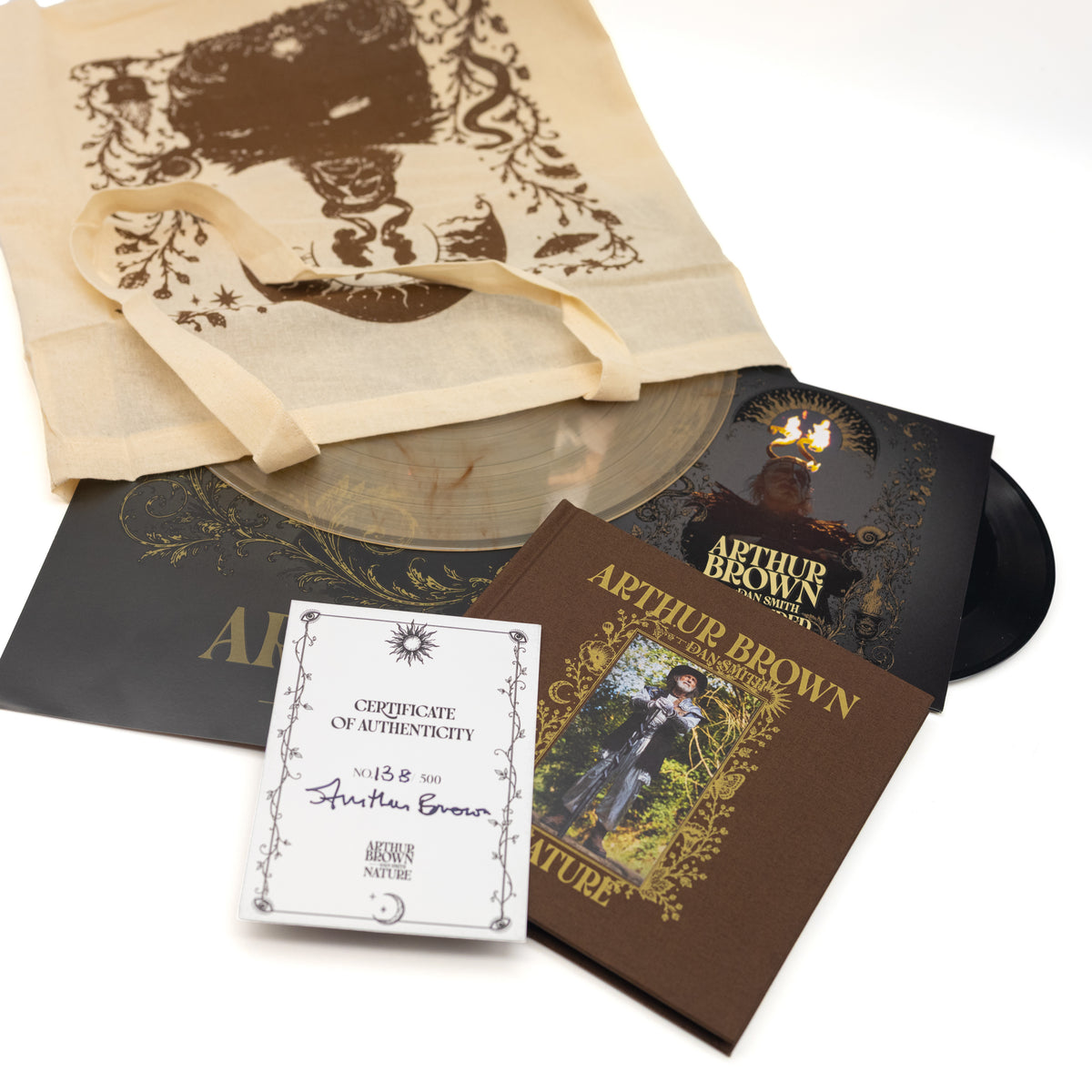 Arthur Brown - Nature (Bundle - Clear/Gold Marble)