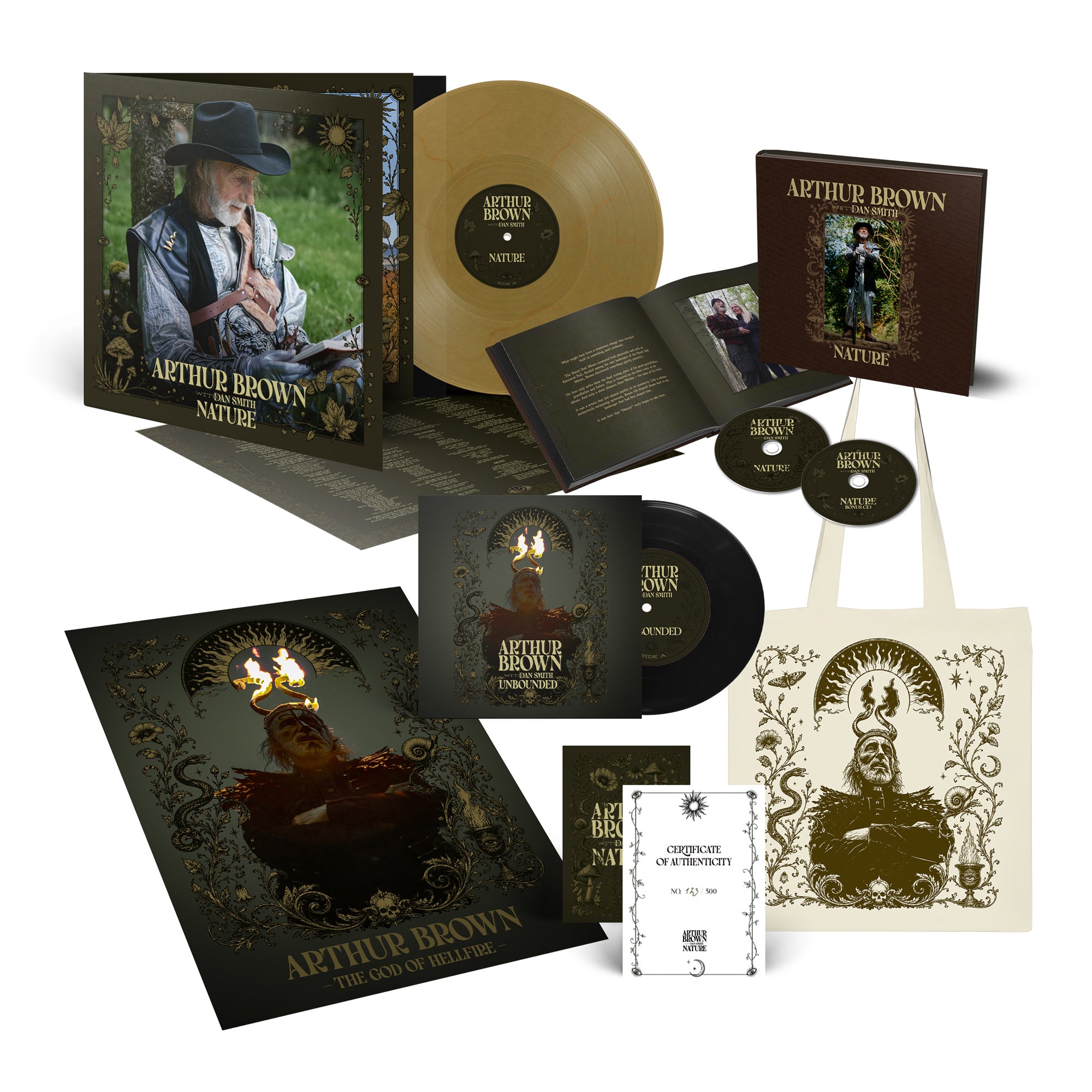 Arthur Brown - Nature (Bundle - Clear/Gold Marble)