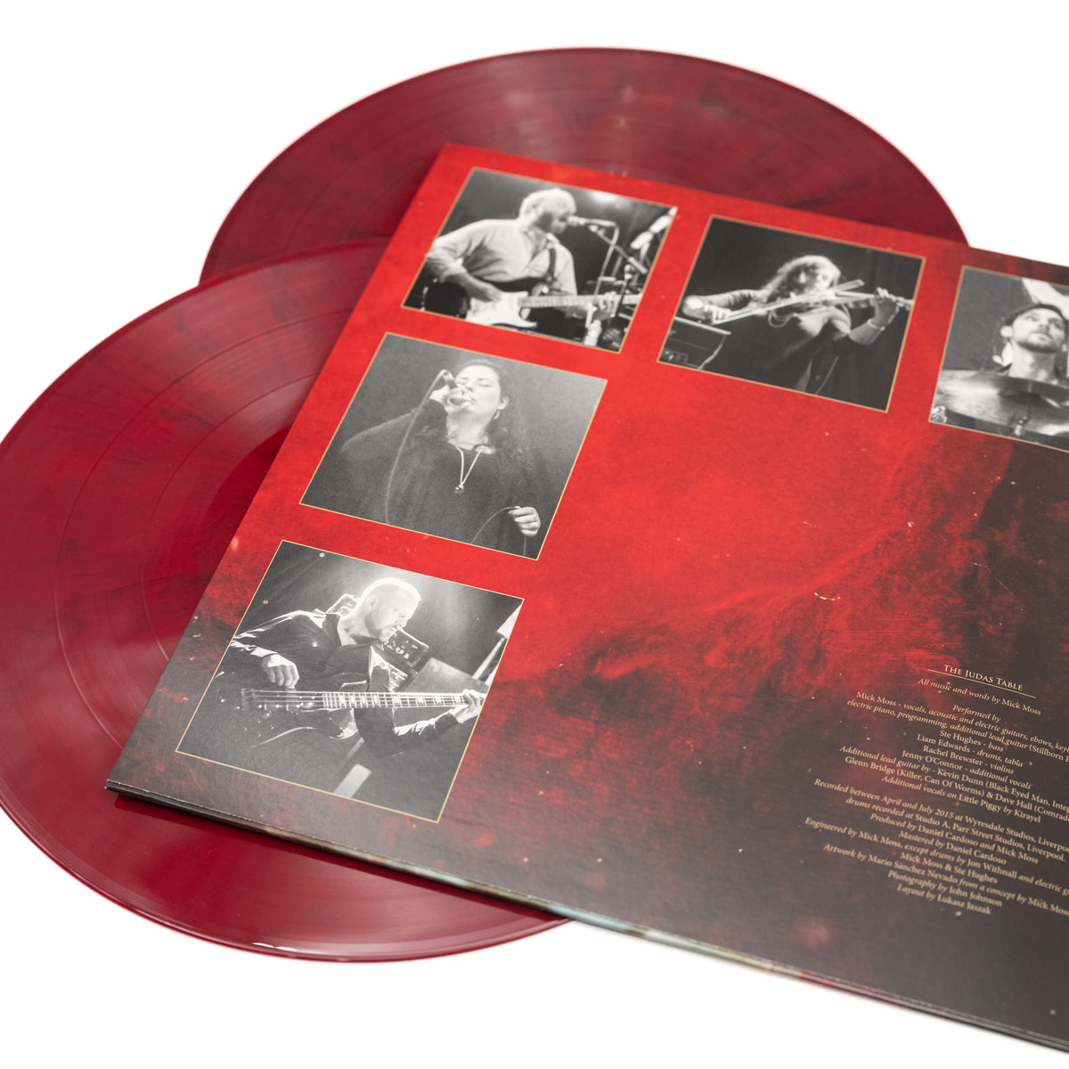 Antimatter - The Judas Table (Vinyl 2-LP Gatefold - Red/Black Marble)