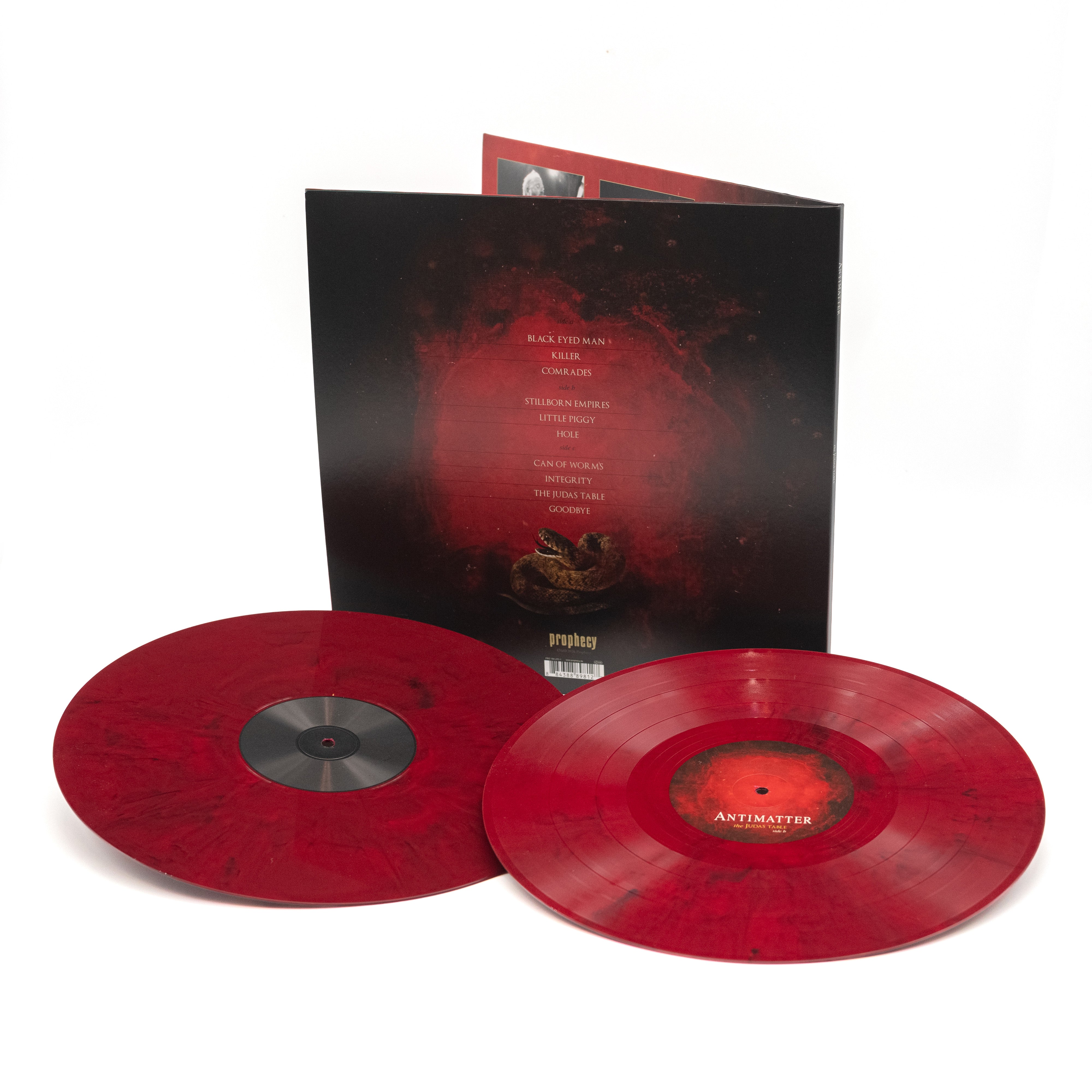 Antimatter - The Judas Table (Vinyl 2-LP Gatefold - Red/Black Marble)
