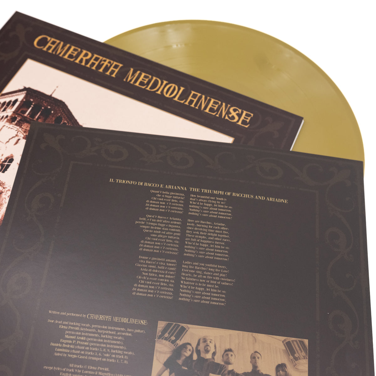 Camerata Mediolanense - Campo Di Marte (Vinyl LP - Gold)
