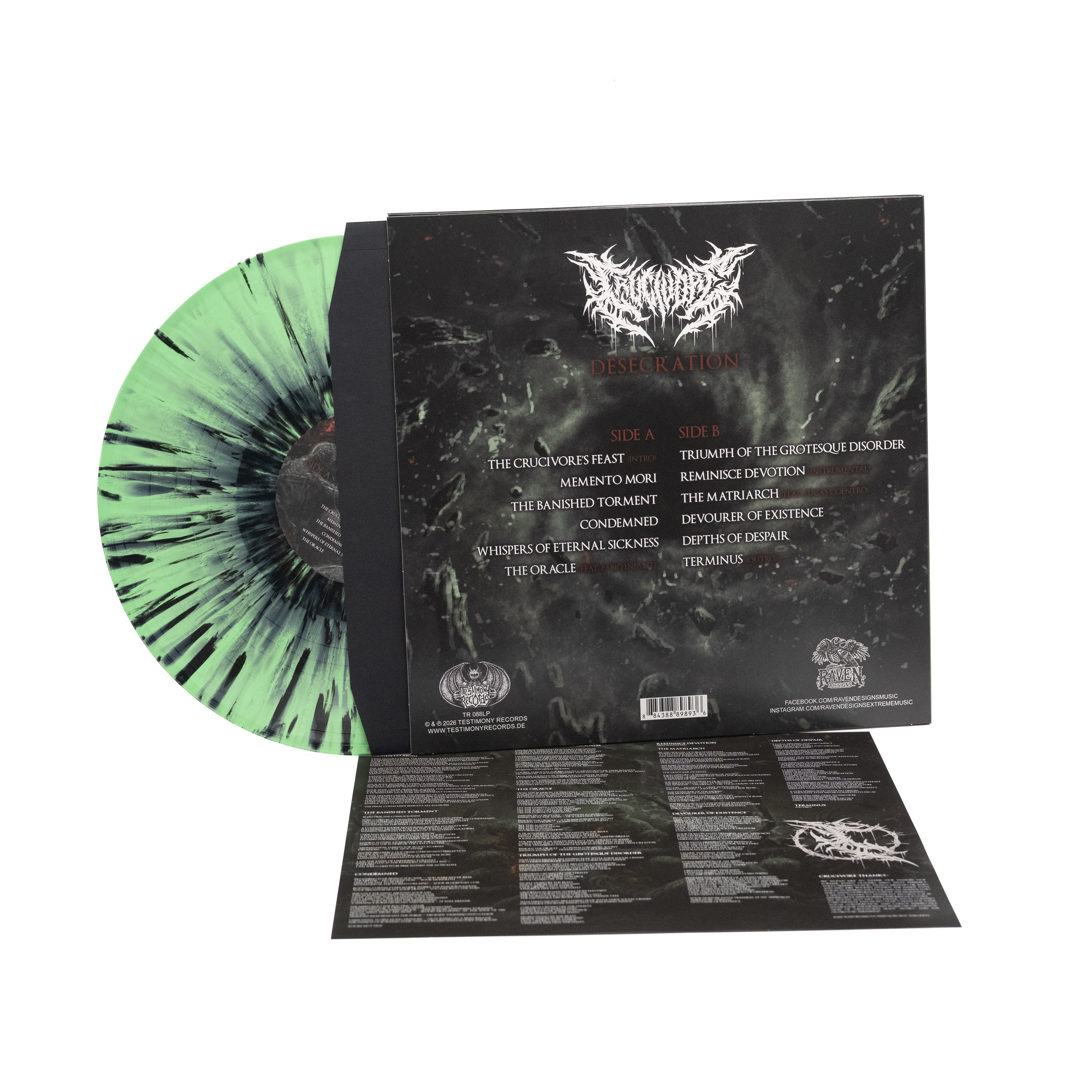 Crucivore - Desecration (Vinyl LP)