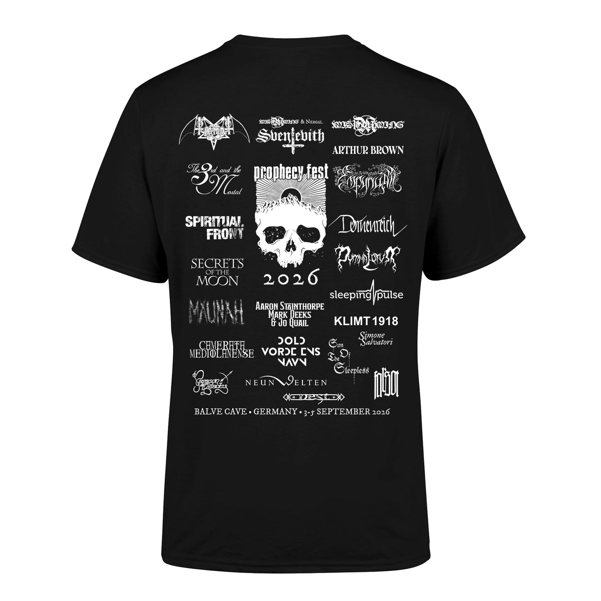 Prophecy Fest - Prophecy Fest 2026 (T-Shirt - black)