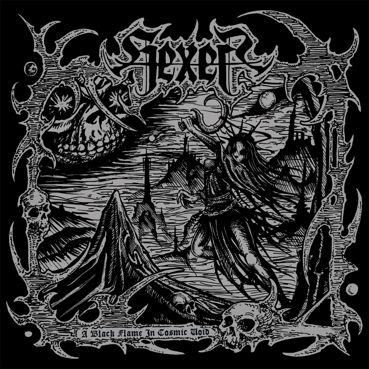 Hexer - Black Flame in Cosmic Void (Vinyl 12" EP)