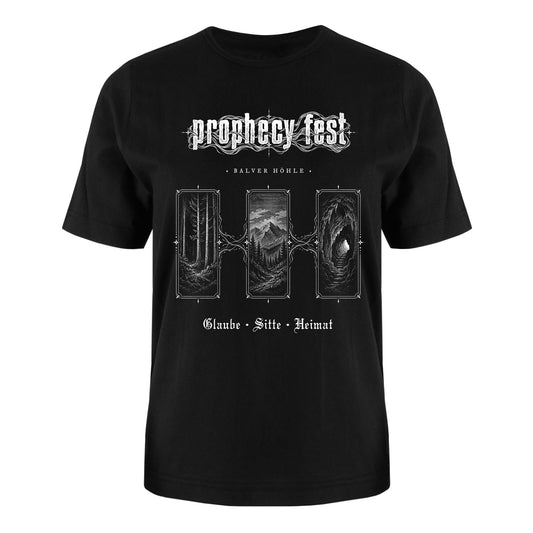 Prophecy Fest - Glaube, Sitte, Heimat (T-Shirt - black)