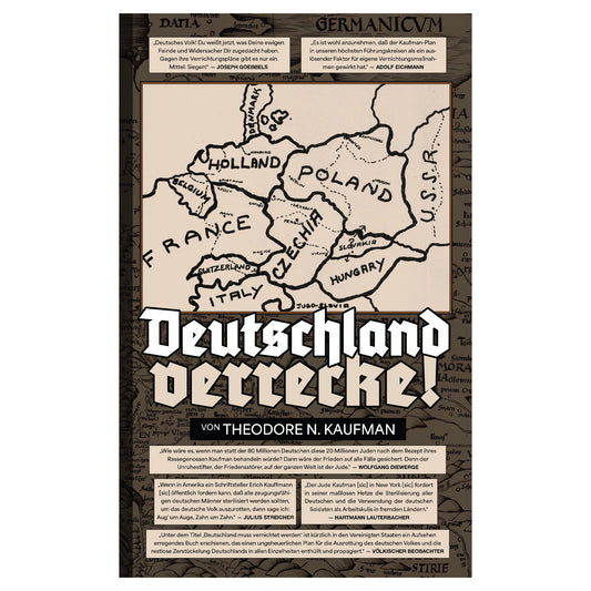 Theodore N. Kaufman - Deutschland Verrecke! (Buch Deutsch)